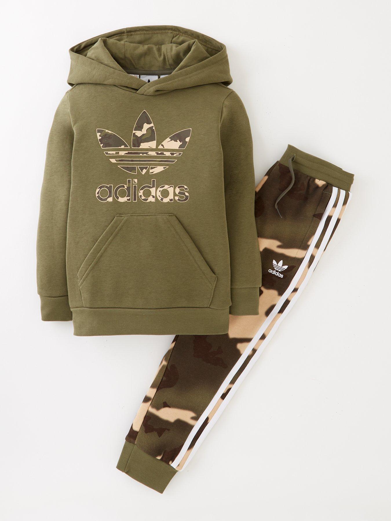 Boys camo hot sale adidas tracksuit