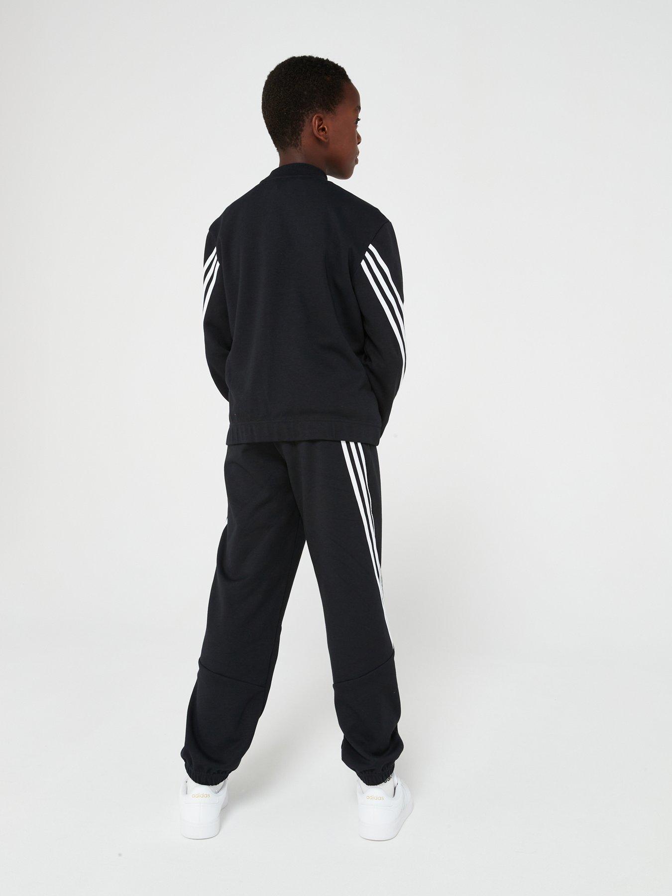 adidas-sportswear-junior-future-icons-tracksuit-blackwhitestillFront