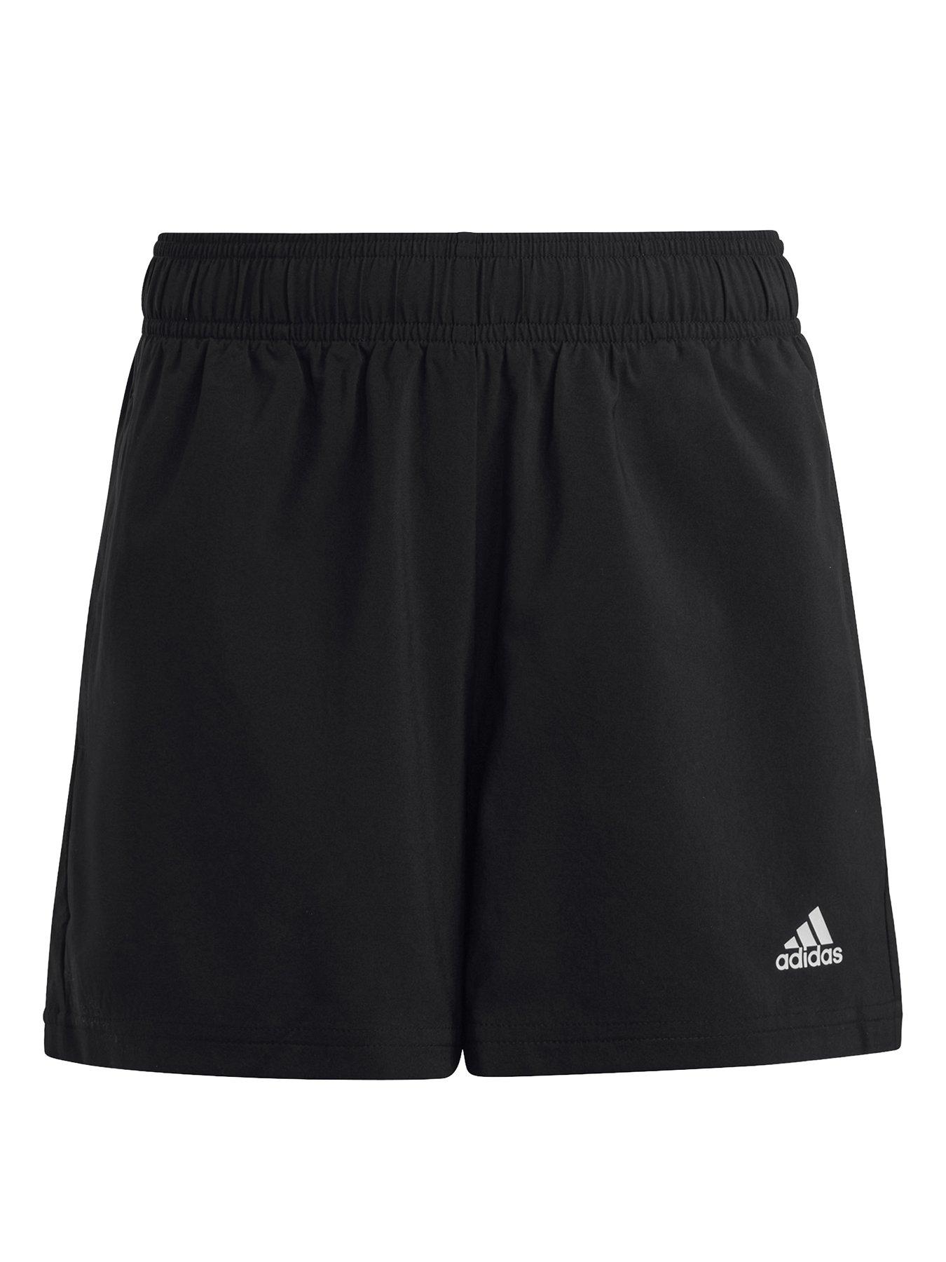 adidas-sportswear-junior-essentials-chelsea-shorts-blackwhitedetail