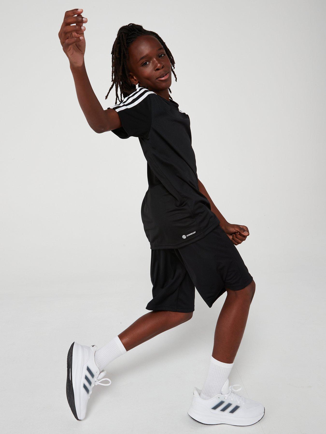 adidas-sportswear-junior-boys-train-essentials-3-stripes-short-amp-tee-set-blackback