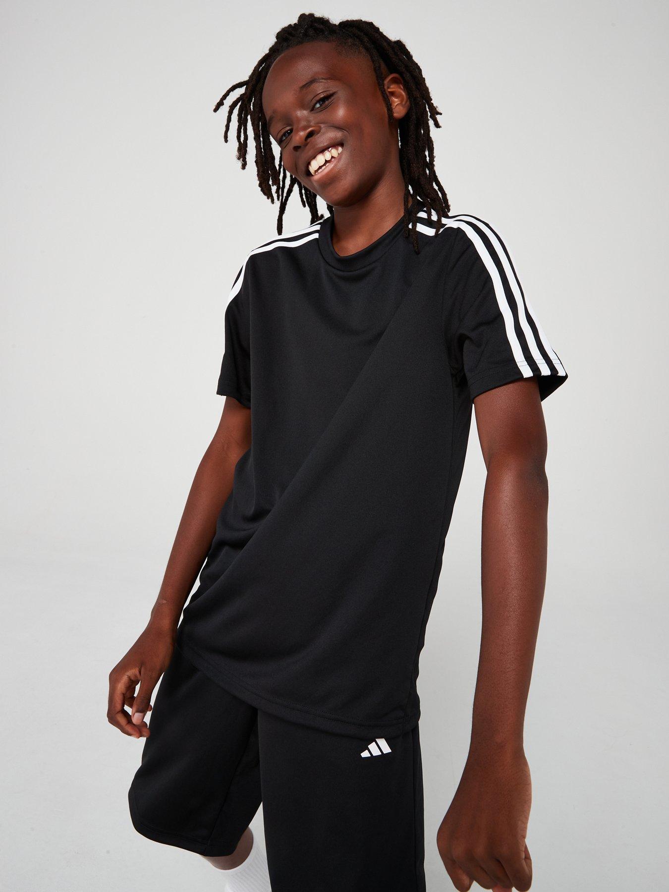 adidas-sportswear-junior-boys-train-essentials-3-stripes-short-amp-tee-set-blackdetail