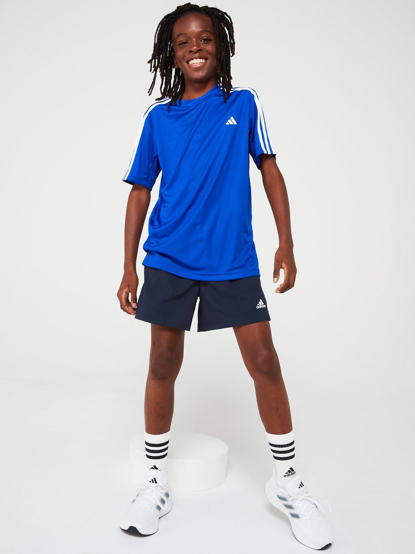 adidas-sportswear-junior-essentials-shorts-navyback