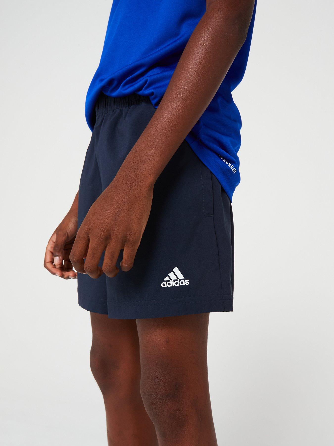 adidas-sportswear-junior-essentials-shorts-navyoutfit