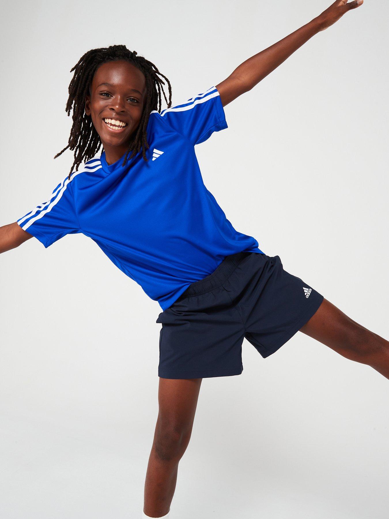 adidas-sportswear-junior-essentials-shorts-navydetail