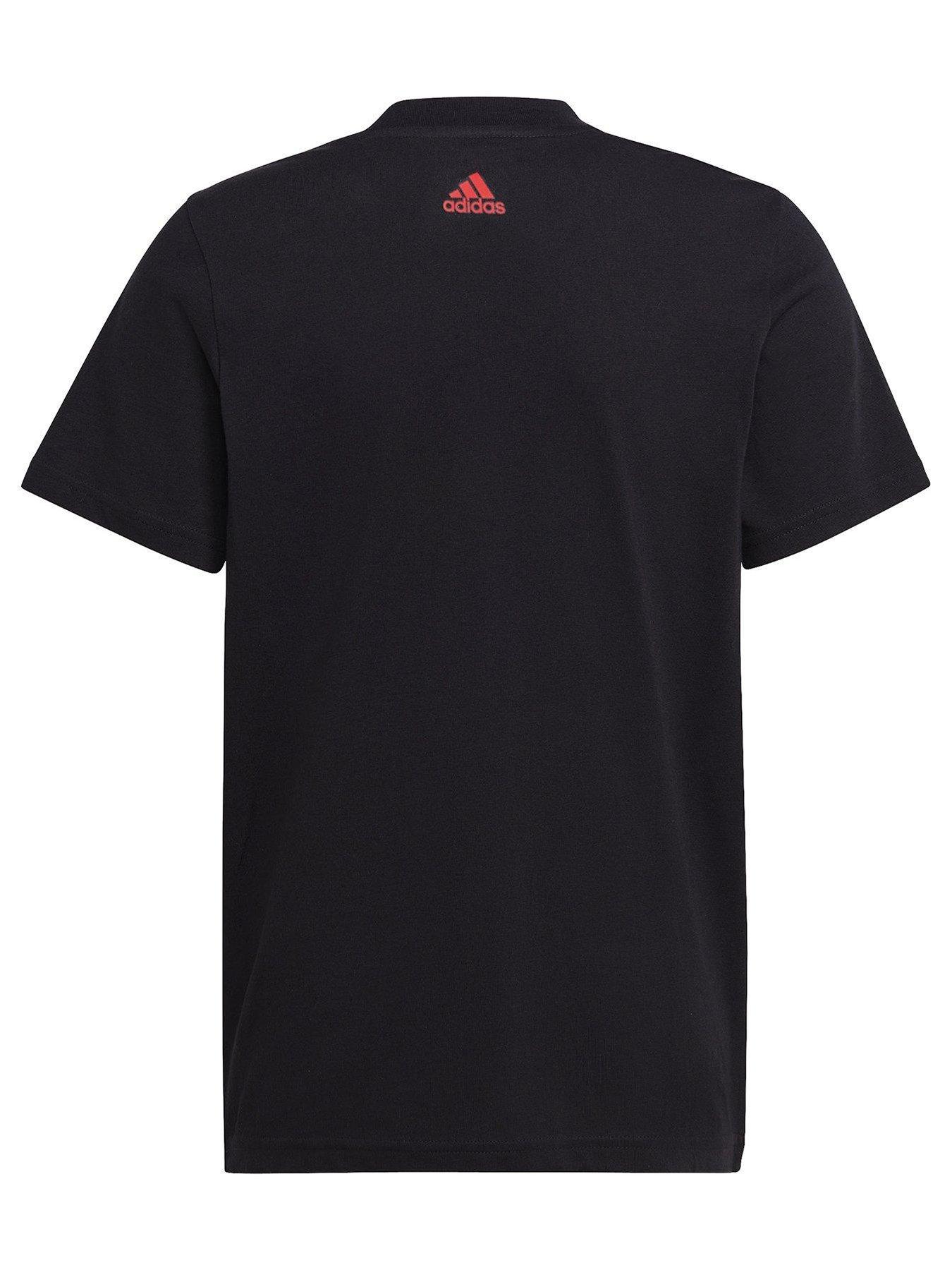 adidas-sportswear-junior-essentials-short-sleeve-t-shirt-nbsp--blackredback