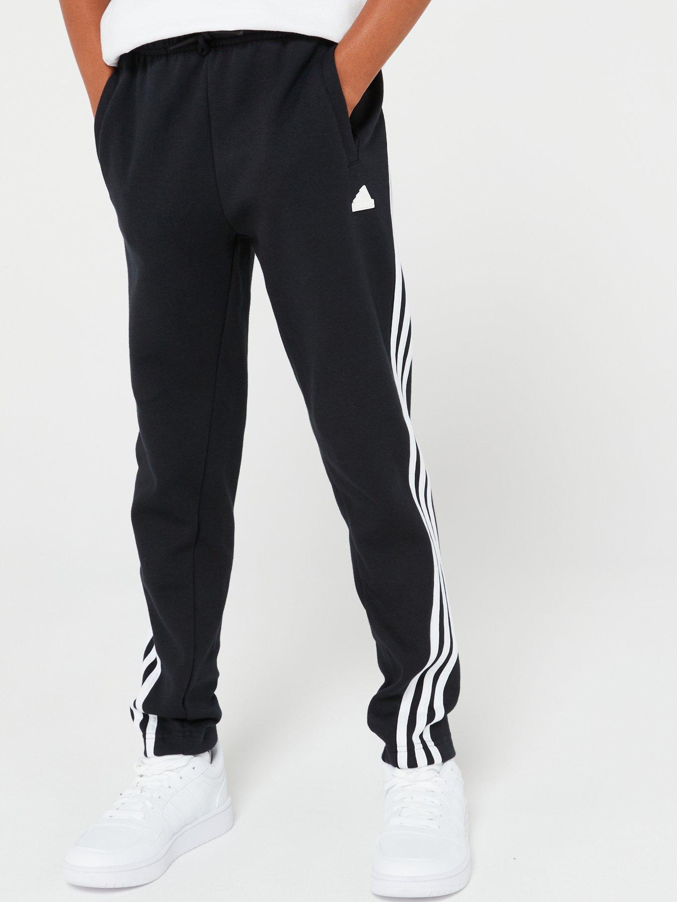 Image 3 of 6 of adidas Sportswear Unisex Junior Future Icons 3 Stripe Pant - Black/White