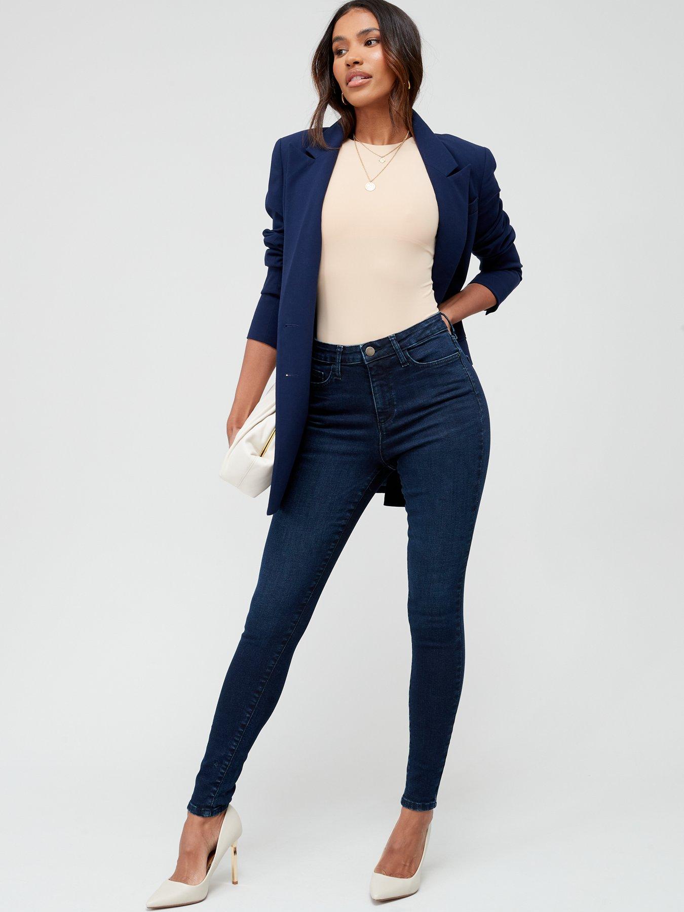 Image 6 of 6 of Everyday Short Florence High Rise Skinny Jean - Ink