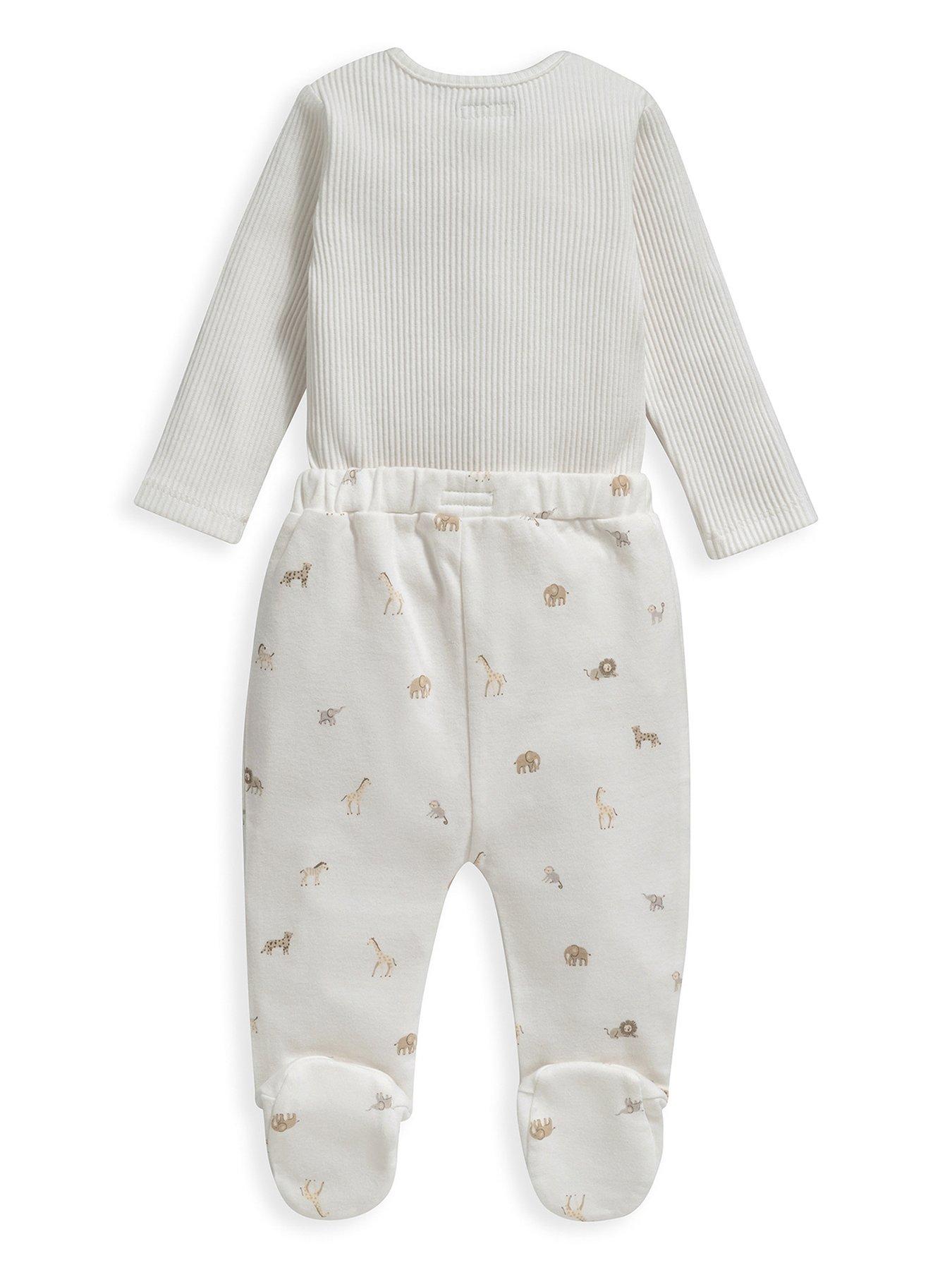 mamas-papas-baby-unisex-2-piece-stripe-andnbspsafari-set-sandback