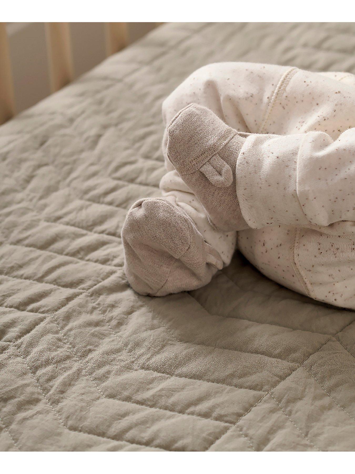 Image 3 of 3 of Mamas & Papas Baby Unisex Bear Booties - Beige