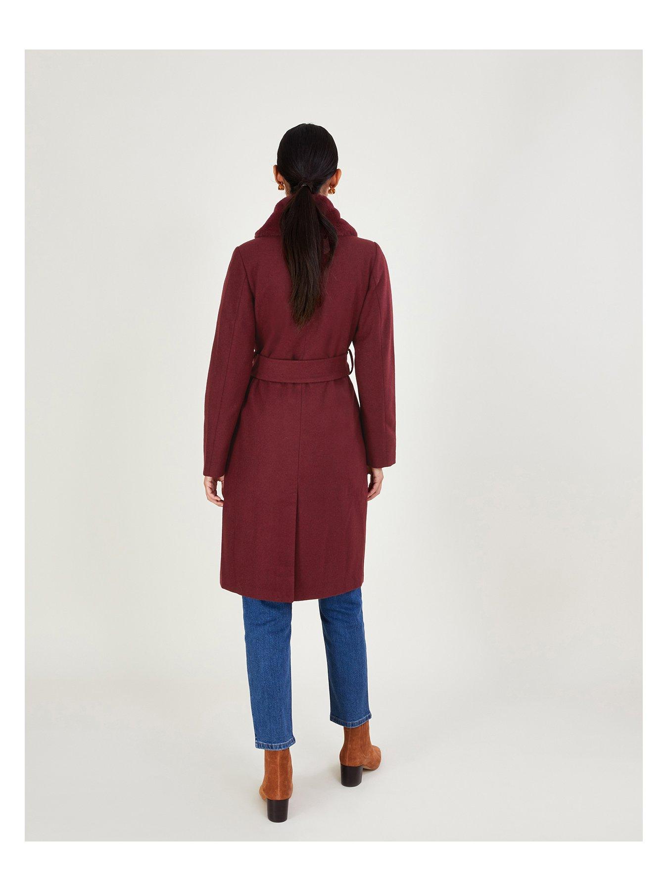 Monsoon fit outlet and flare coat