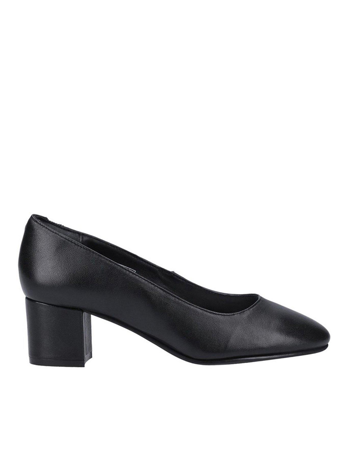 Hush Puppies Anna Court Shoe - Black