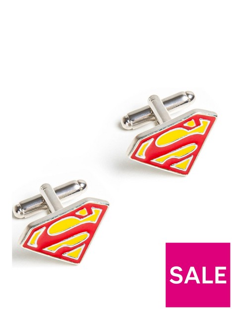 superman-cufflinks-enamel-steel
