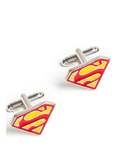 superman-enamel-steel-cufflinks