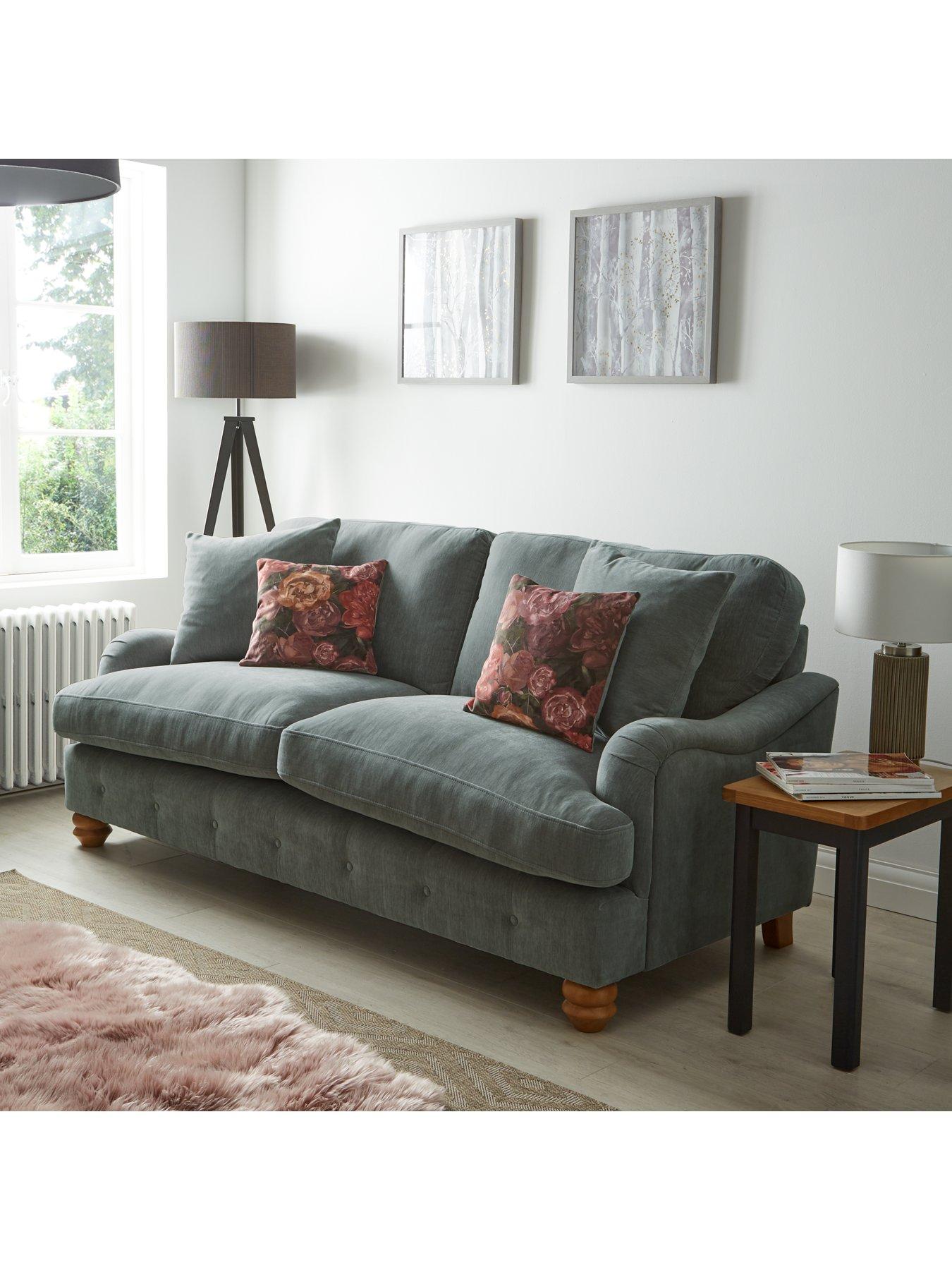 Very Home Millie Fabric 3 Seater Sofa - Made to order in the UK
