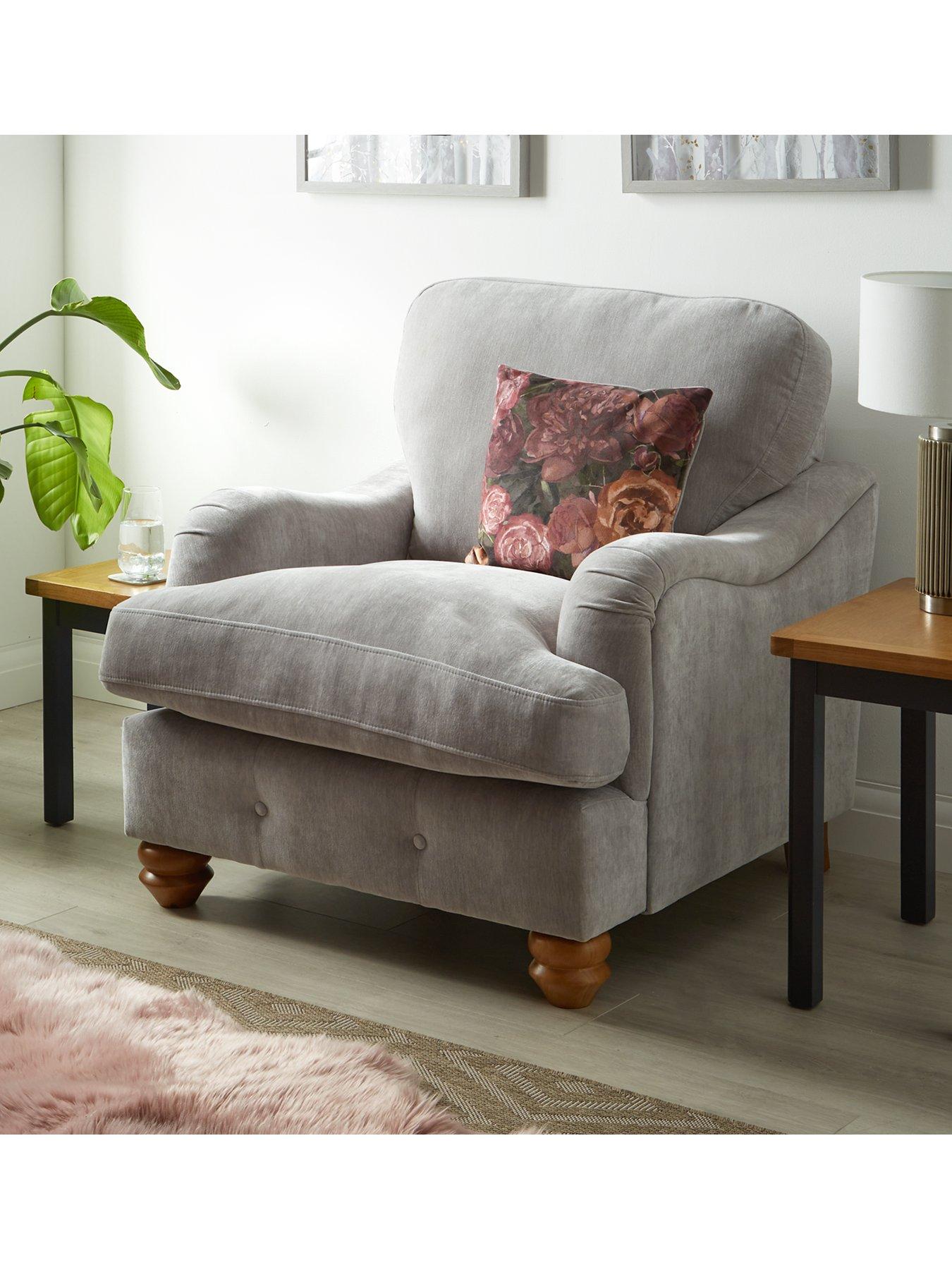 undefined Millie Fabric Armchair - Made in the UK