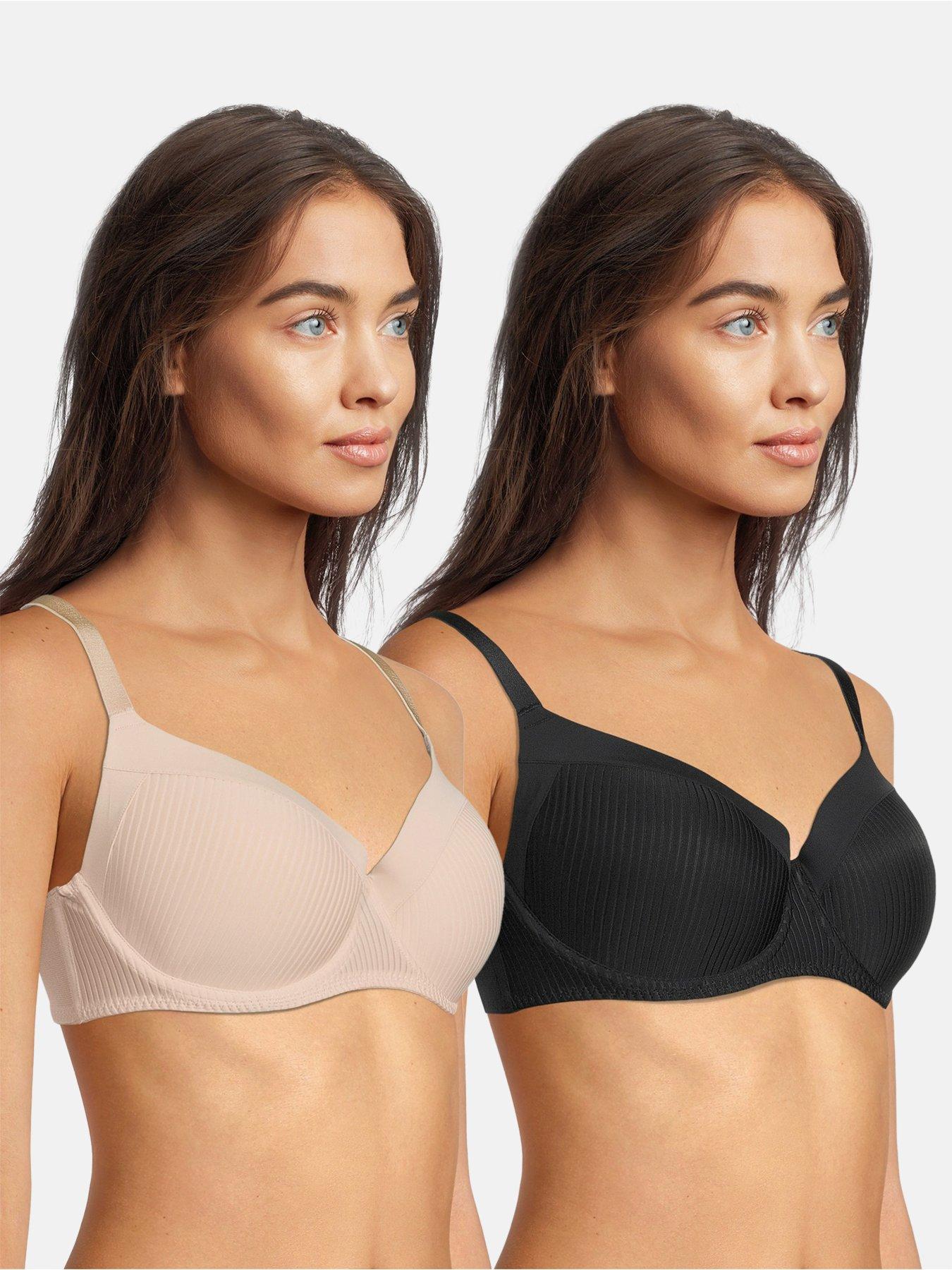 dorina-full-cupnbspcarmen-bra-2-pack-beigeblack