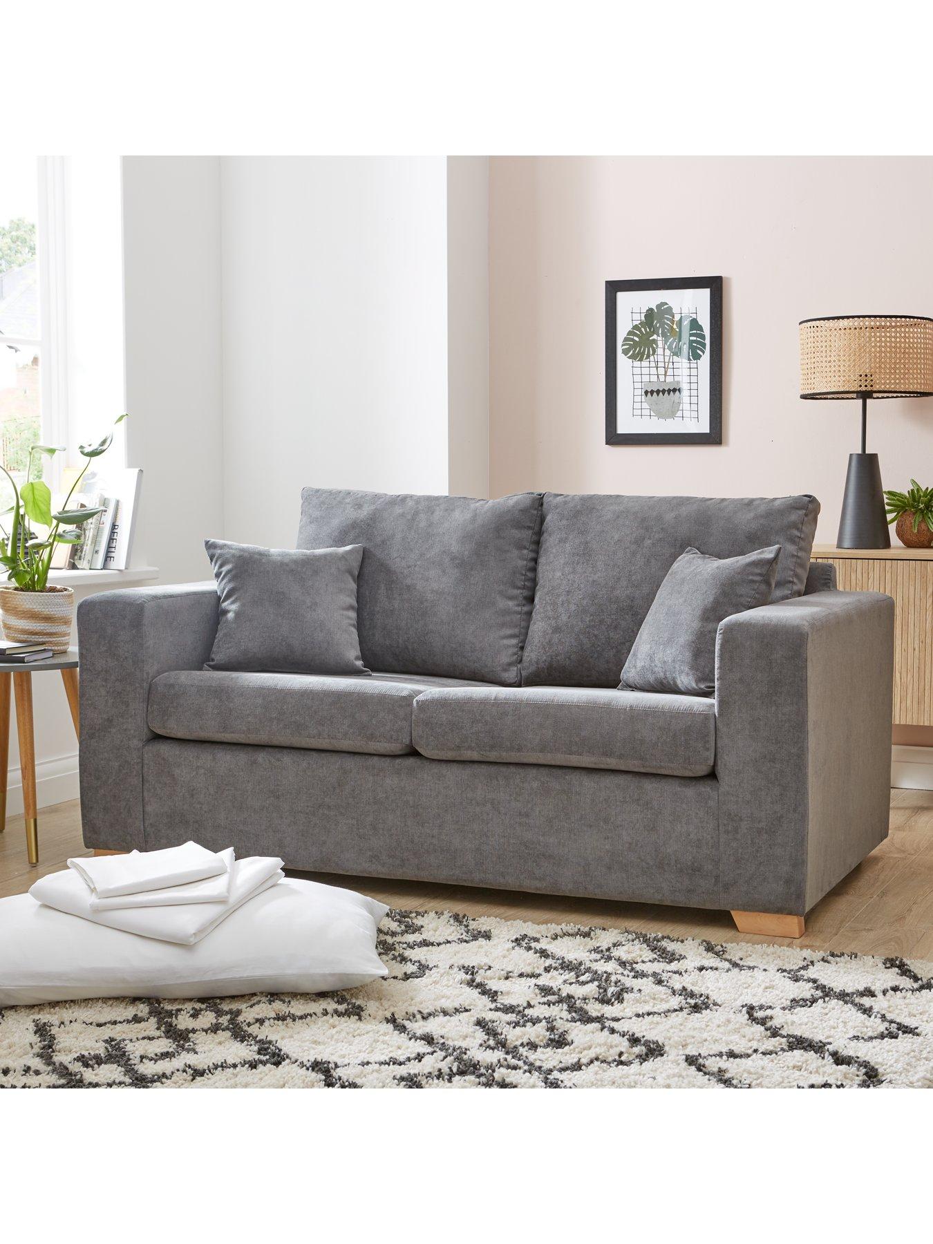 Image 1 of 6 of The Very Collection Valencia Fabric 3 Seater Sofa Bed