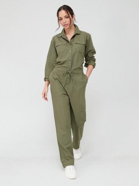 coster-copenhagen-casual-jumpsuit-army-green