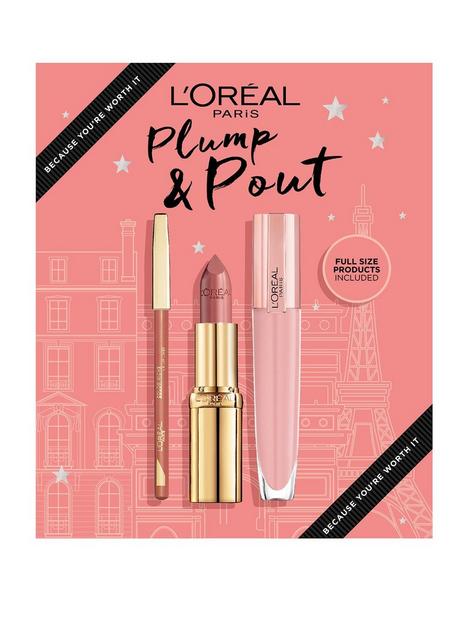 loreal-paris-loral-paris-plump-and-pout-eye-and-lip-trio-gift-set