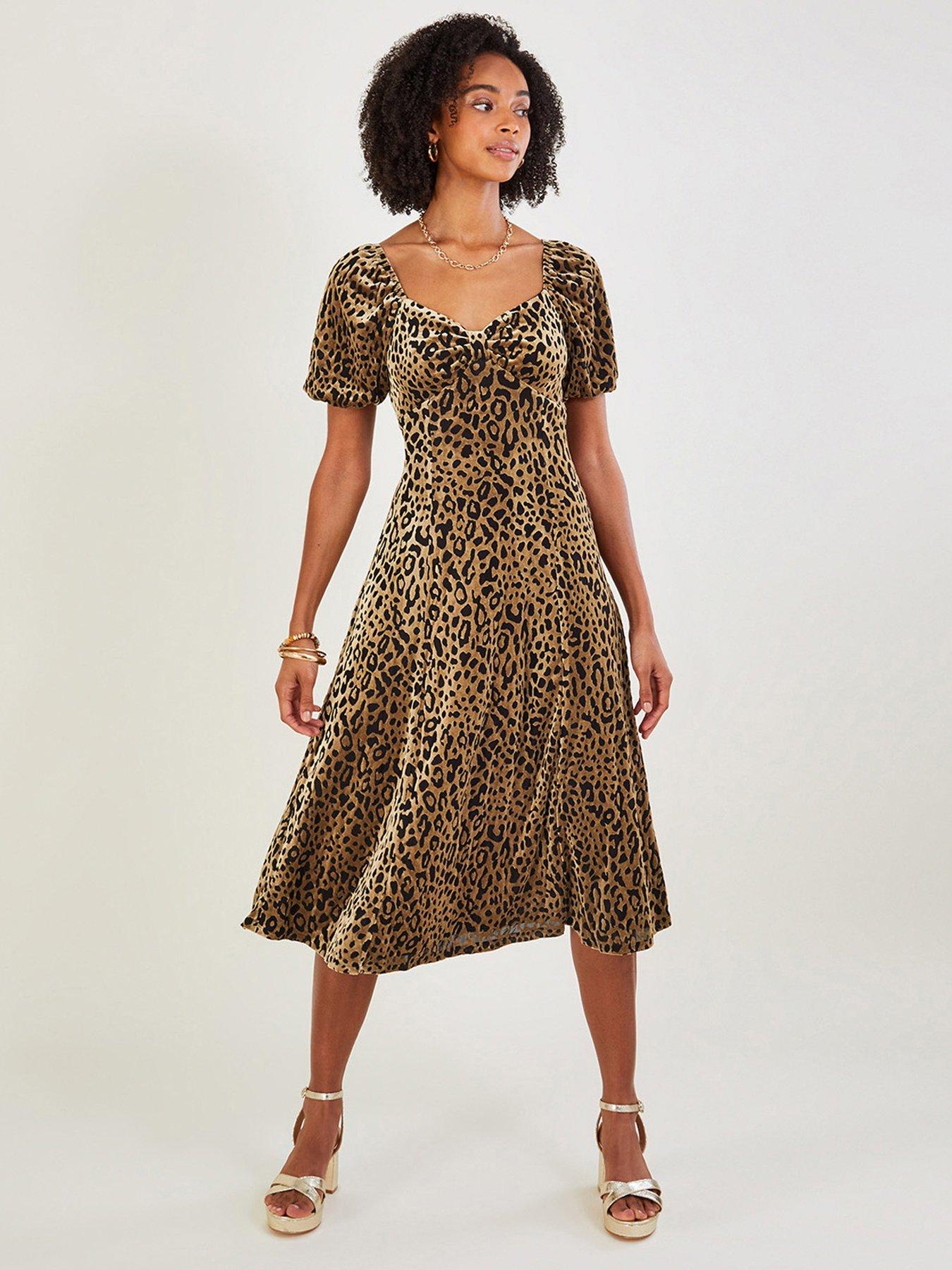 Monsoon hotsell leopard dress