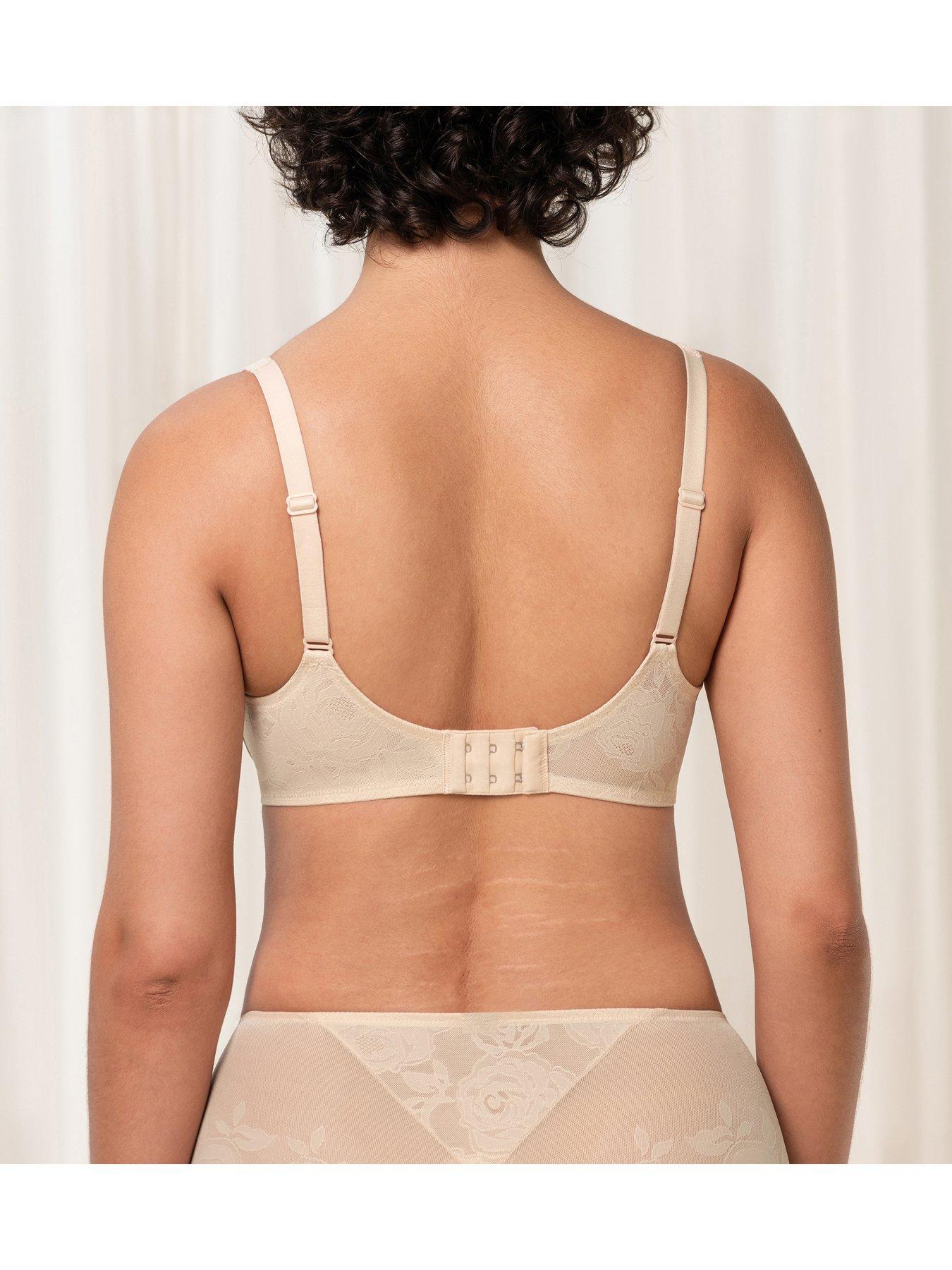 Image 2 of 6 of Triumph Wild Rose Sensation W01 Bra - Beige