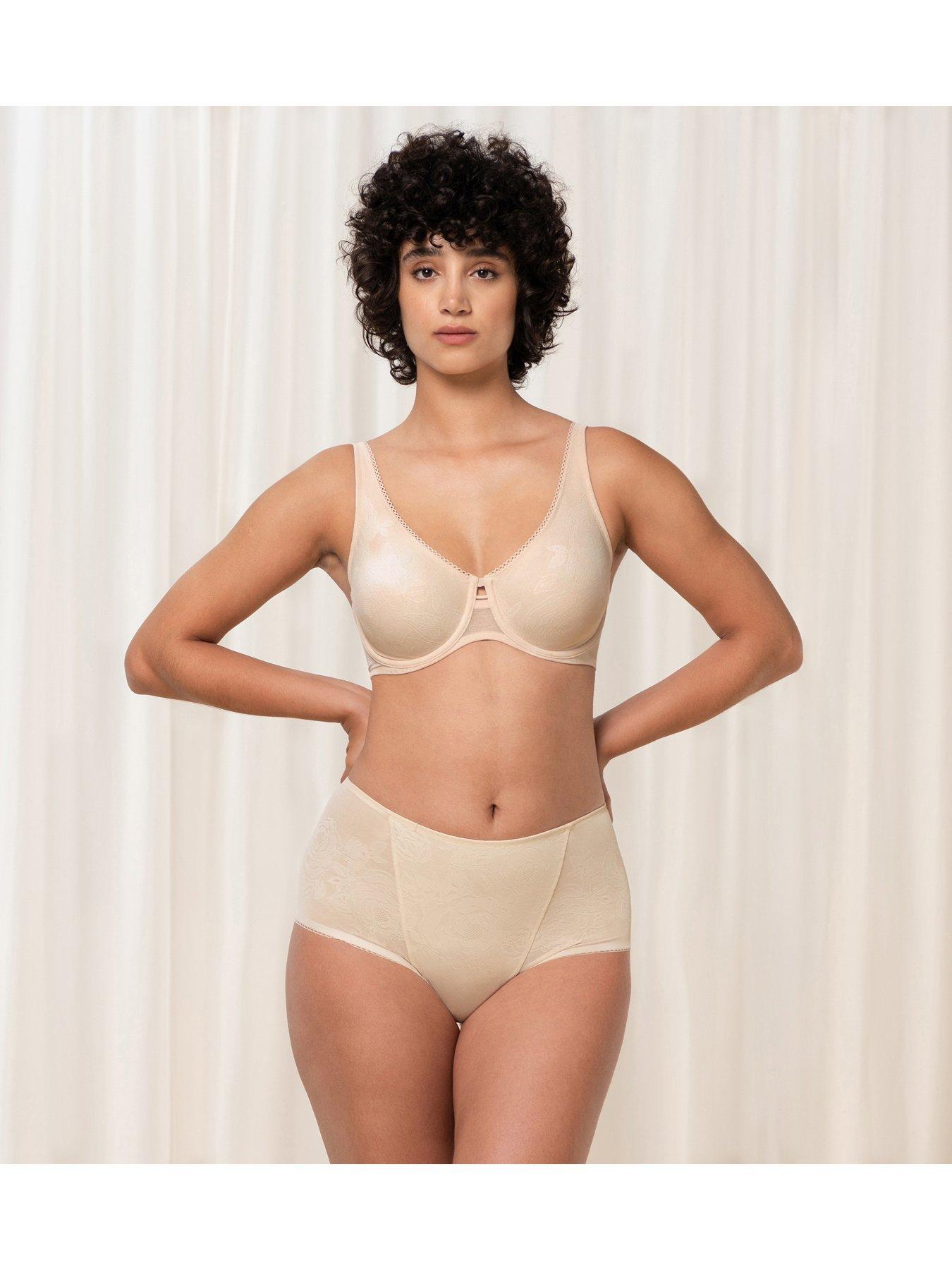 Image 3 of 6 of Triumph Wild Rose Sensation W01 Bra - Beige