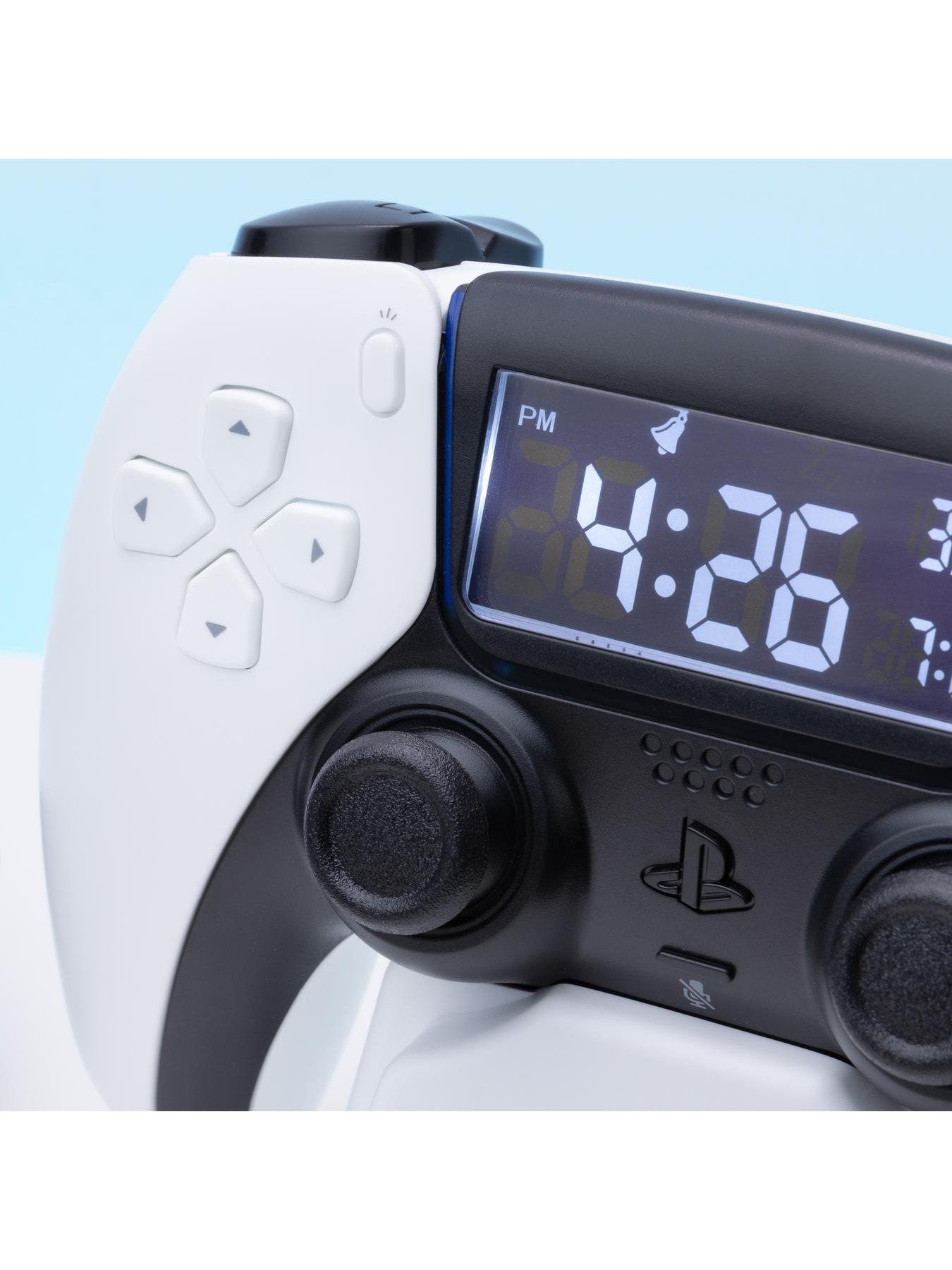 playstation-ps5-dualsense-console-controller-alarm-clock-officially-licensed-playstation-merchandise-usb-powered-digital-clock-with-snooze-function-for-gamersback