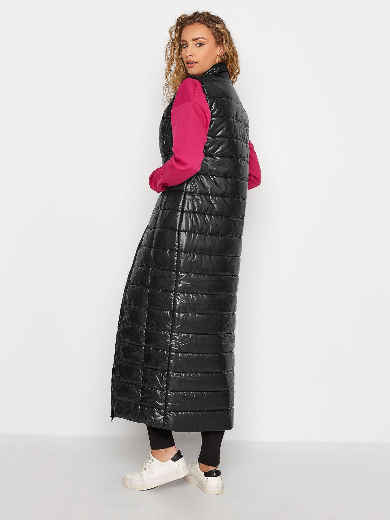 Image 2 of 4 of Long Tall Sally Maxi Padded Gilet - Black