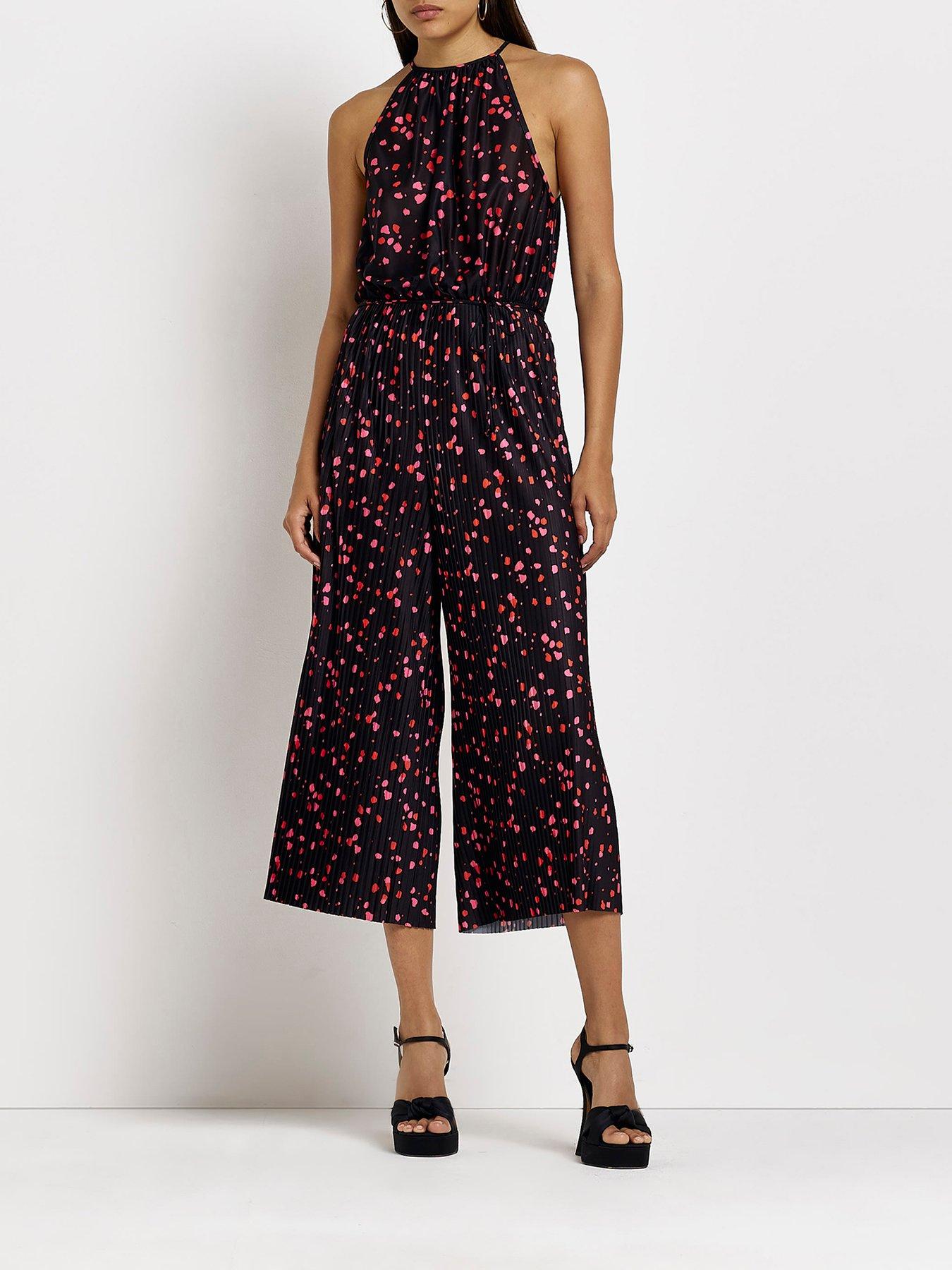 River island cheap spot jumpsuit