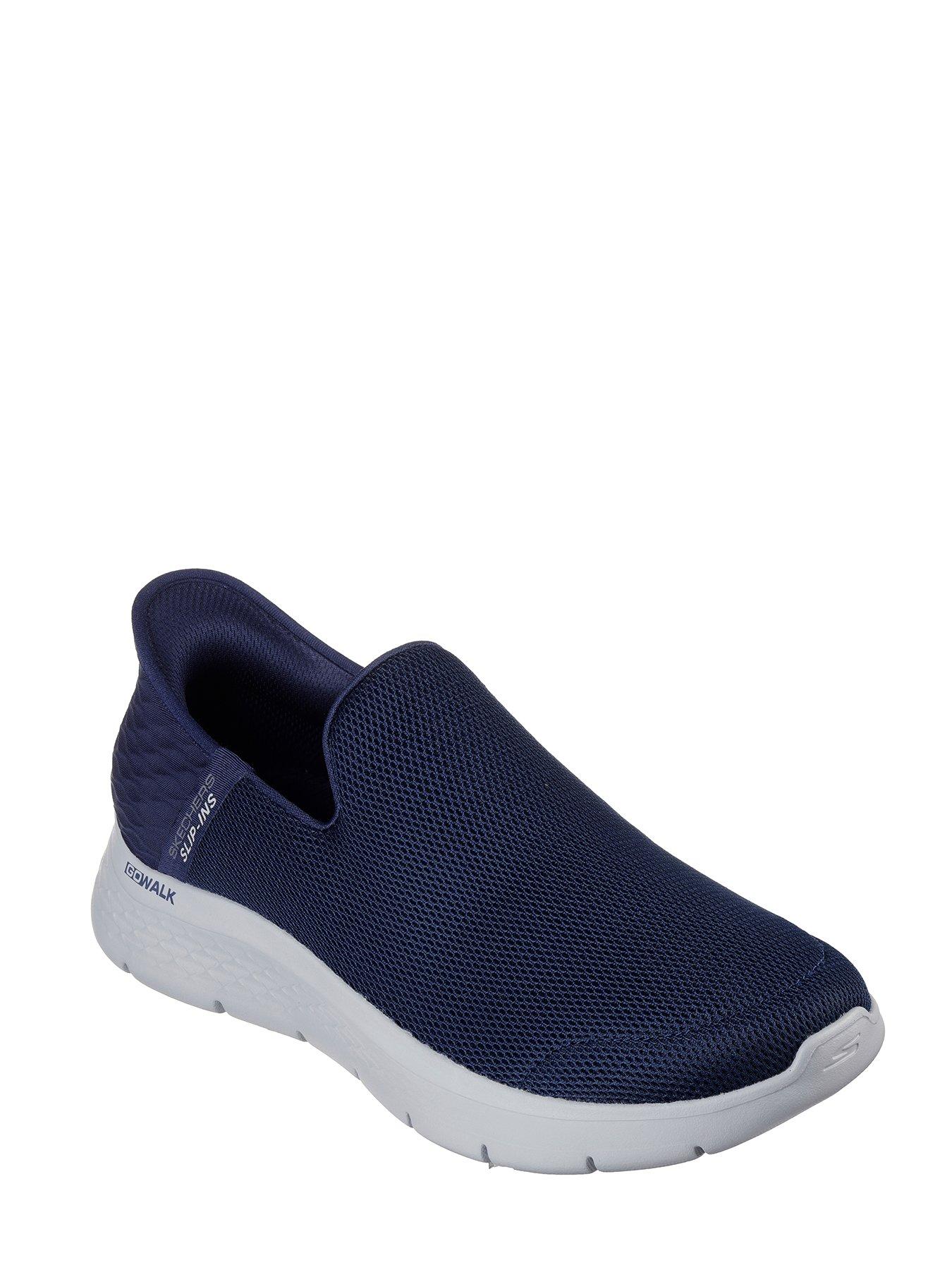Image 2 of 4 of Skechers Slip-Ins Go Walk Flex Trainers - Navy