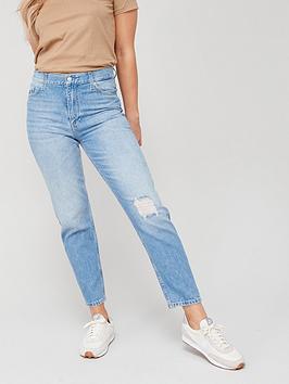 calvin-klein-jeans-distressed-detail-mom-jean-light-wash