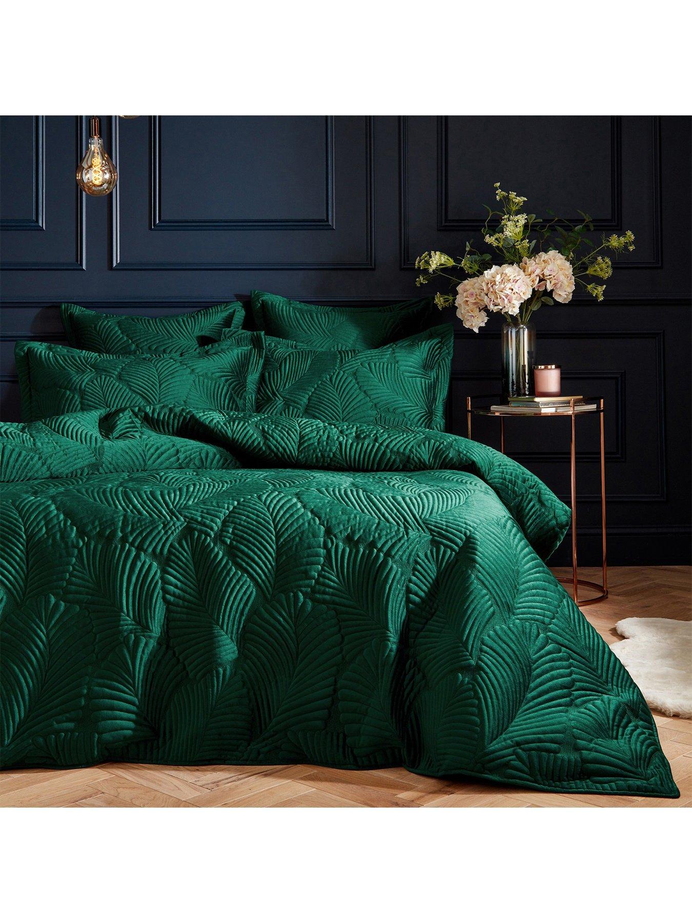 Paoletti Paoletti Palmeria Duvet Set Emerald Green - Sb