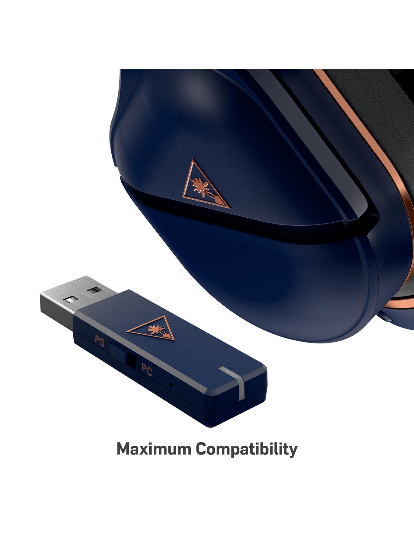 Image 7 of 8 of Turtle Beach Stealth 700P Max Wireless Gaming Headset &nbsp;for PS5, PS4, Nintendo Switch &amp; PC &ndash; Cobalt Blue