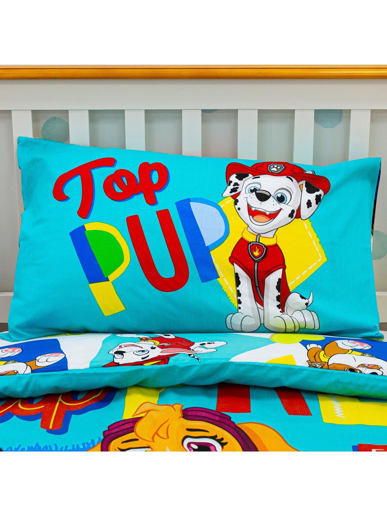 paw patrol coverless duvet