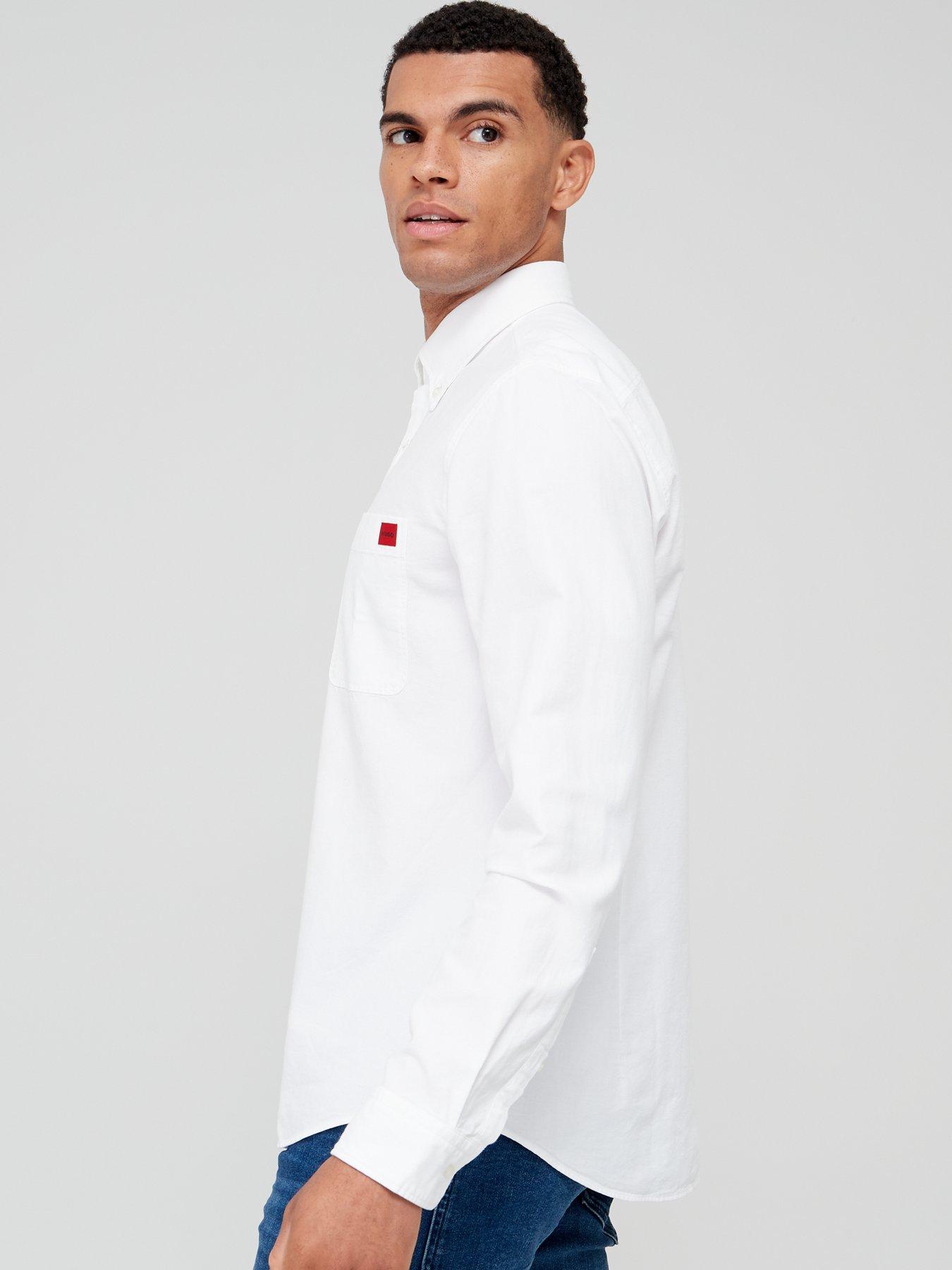 hugo-evito-slim-fit-long-sleeve-shirt-whitestillFront