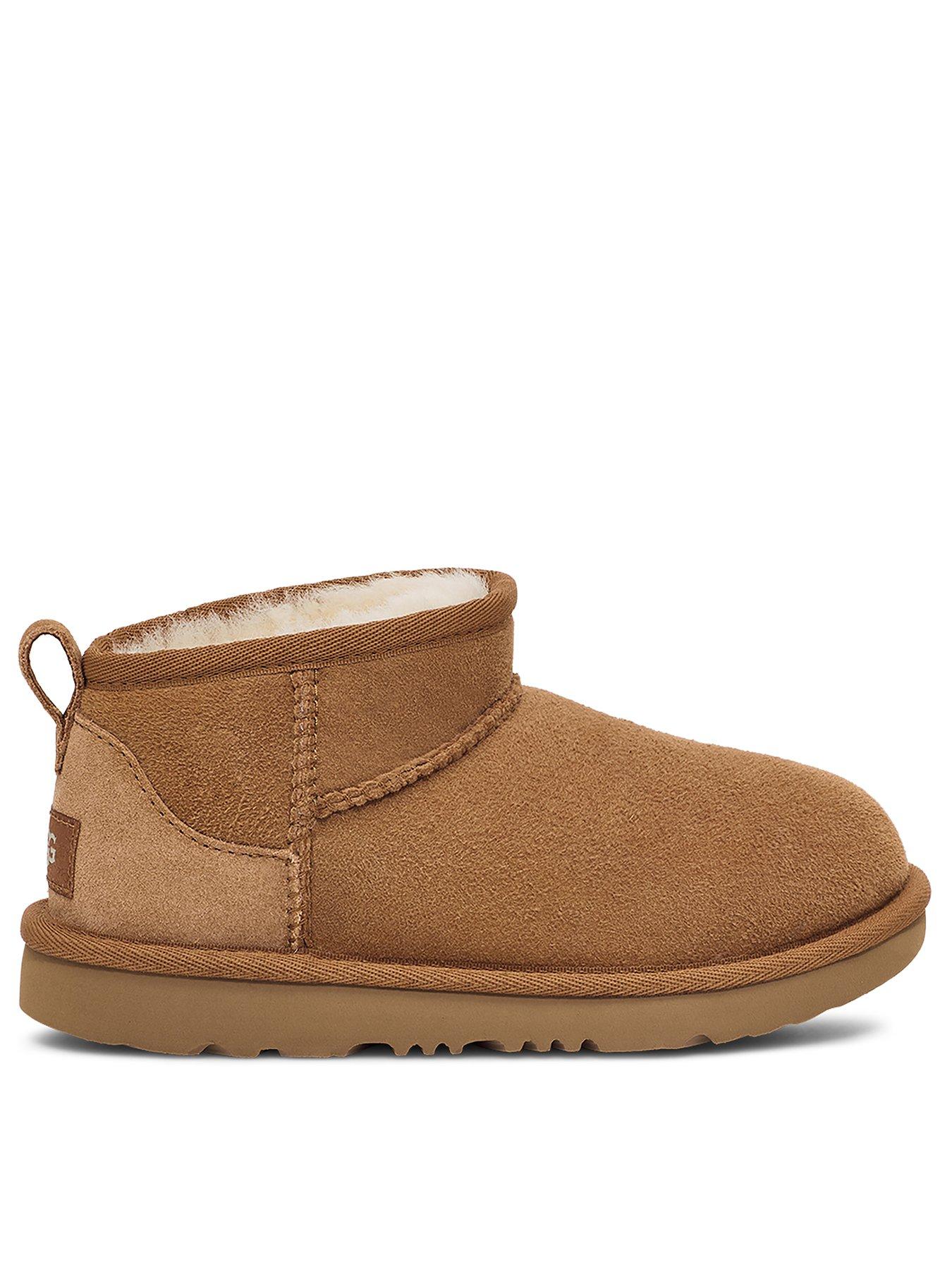 Image 1 of 5 of UGG Ugg Kids Classic Ultra Mini Classic Boot - Chestnut