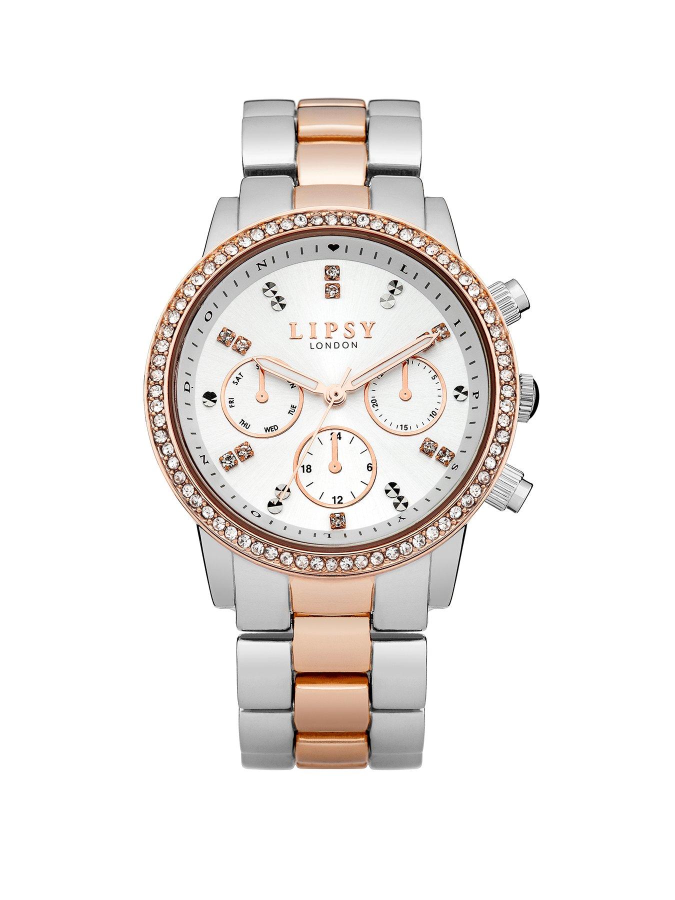 Lipsy london rose gold watch new arrivals