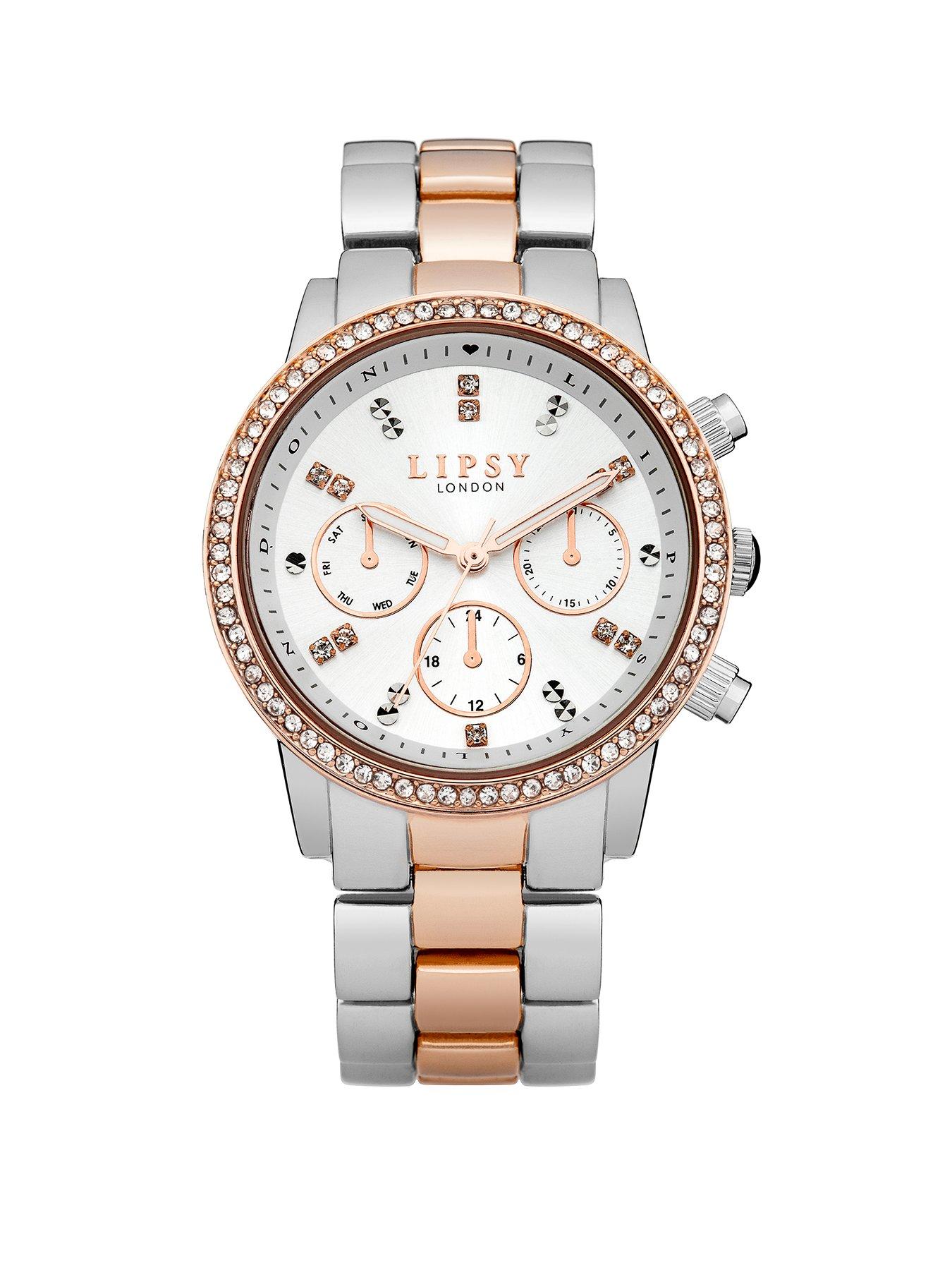  Lipsy London Womens Watch with Rose Gold Dial and Blush Pink  Strap, 34mm Diameter Case in Branded Watch Box LP150-2 Year Warranty,  Pink/Beige, 34mm, Strap : Babar: Clothing, Shoes & Jewelry