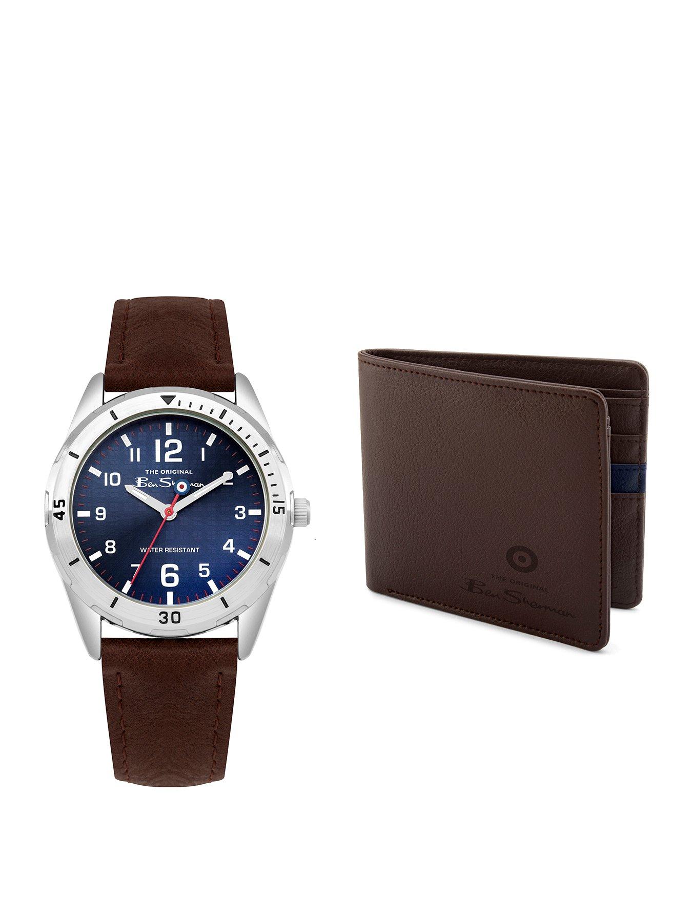 Boys leather online watch