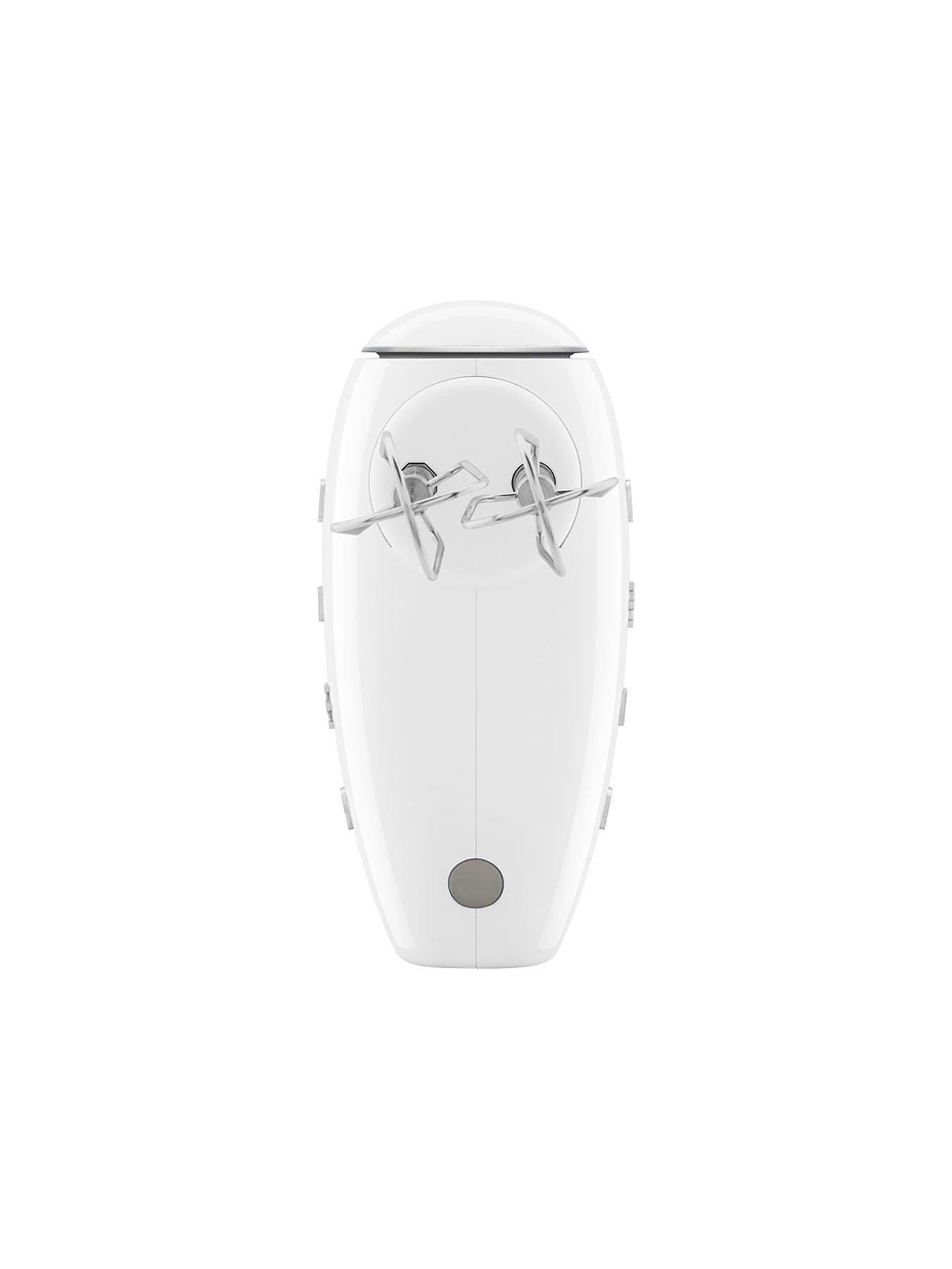 Image 3 of 6 of Smeg HMF01 Retro Style Hand Mixer with Turbo Function, 250W - White
