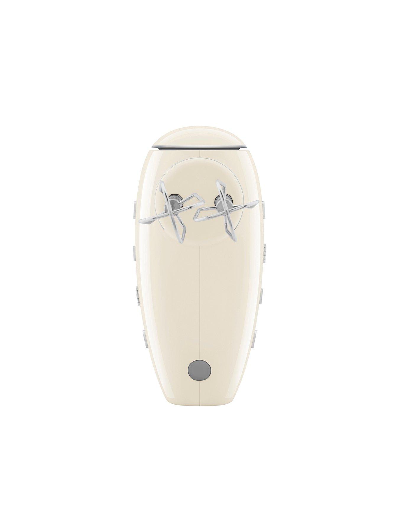 Image 3 of 6 of Smeg HMF01 Retro Style Hand Mixer with Turbo Function, 250W - Cream
