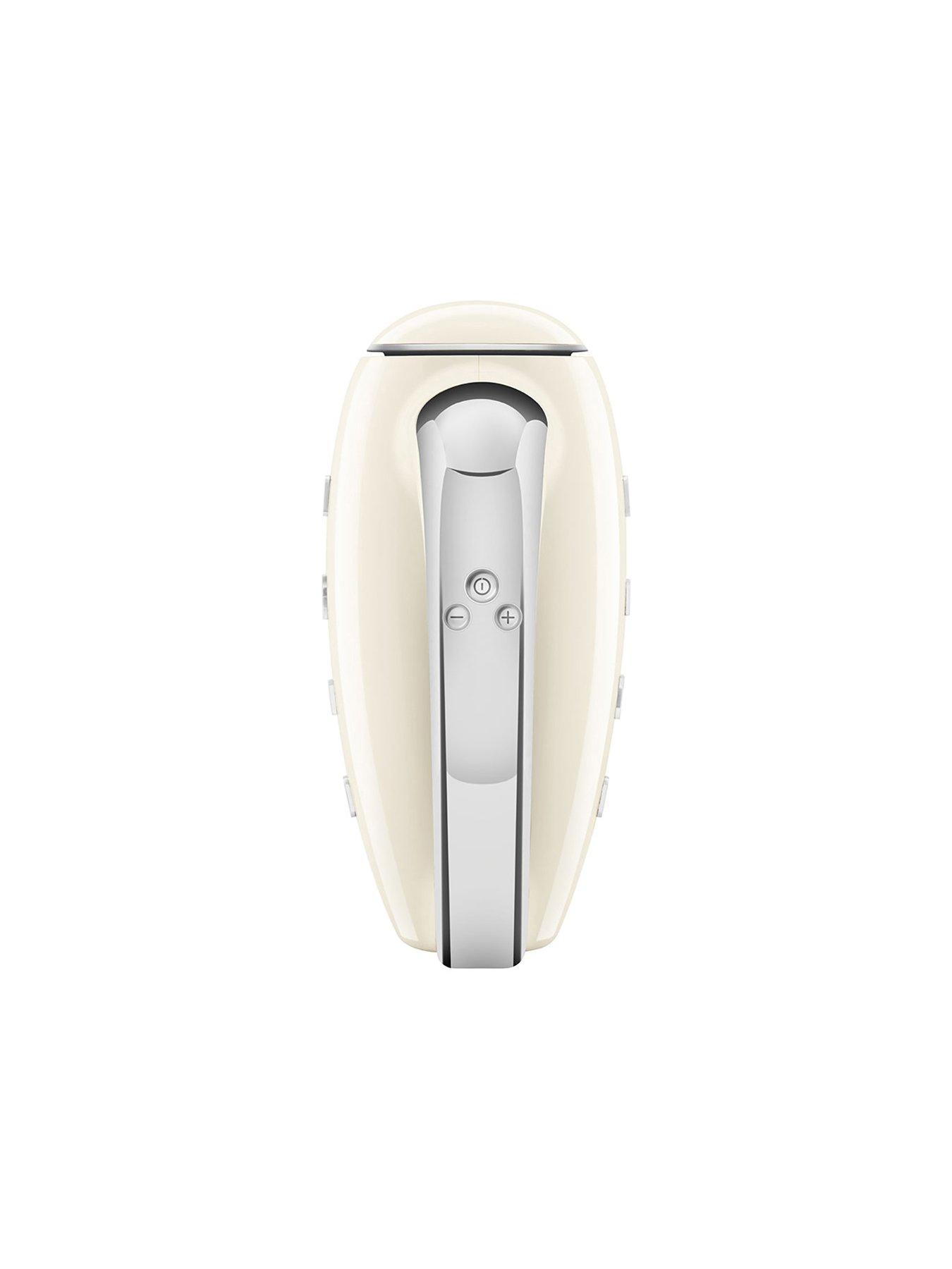 Image 4 of 6 of Smeg HMF01 Retro Style Hand Mixer with Turbo Function, 250W - Cream