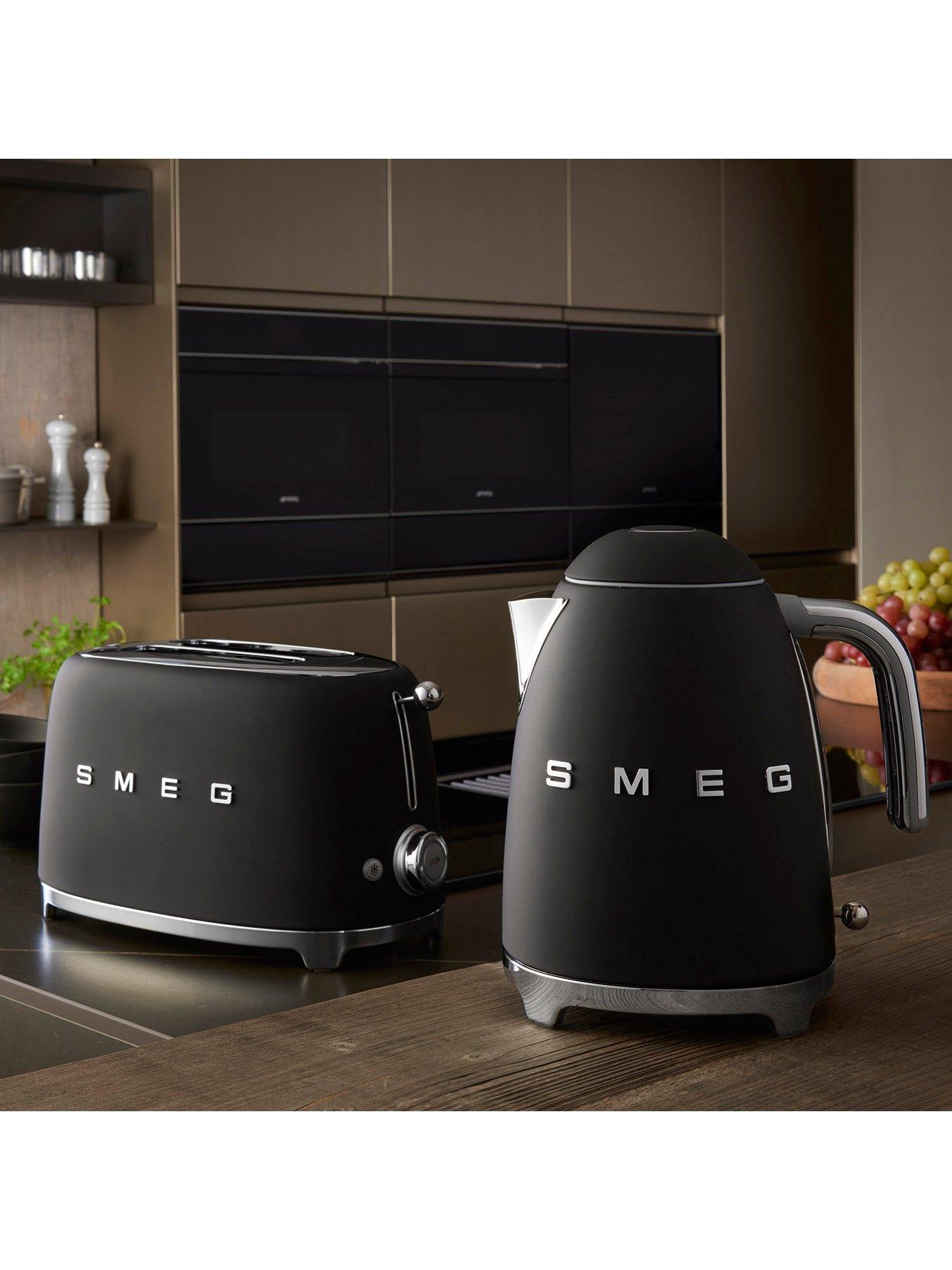 Image 4 of 6 of Smeg KLF03 Retro Style Jug Kettle, 300W, 1.7L - Matte Black