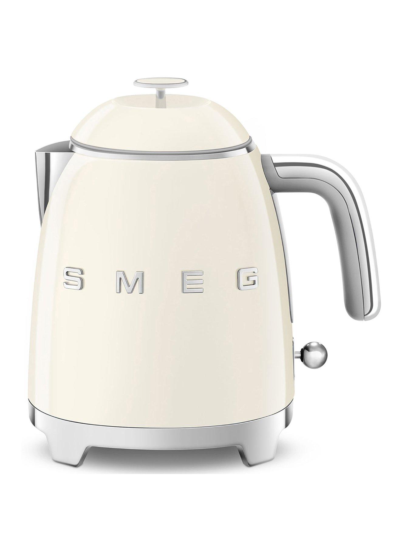 undefined KLF05 Retro Style 0.8L Mini Kettle, 1400W - Cream