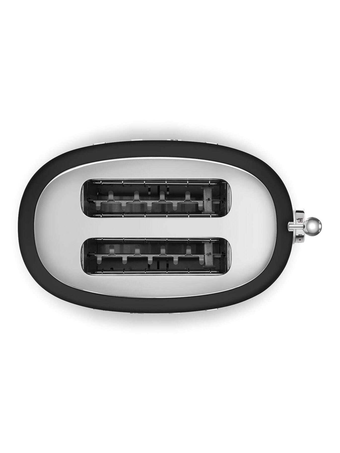 Image 5 of 7 of Smeg TSF01 Retro Style 2 Slice Toaster, 950W - Matte Black