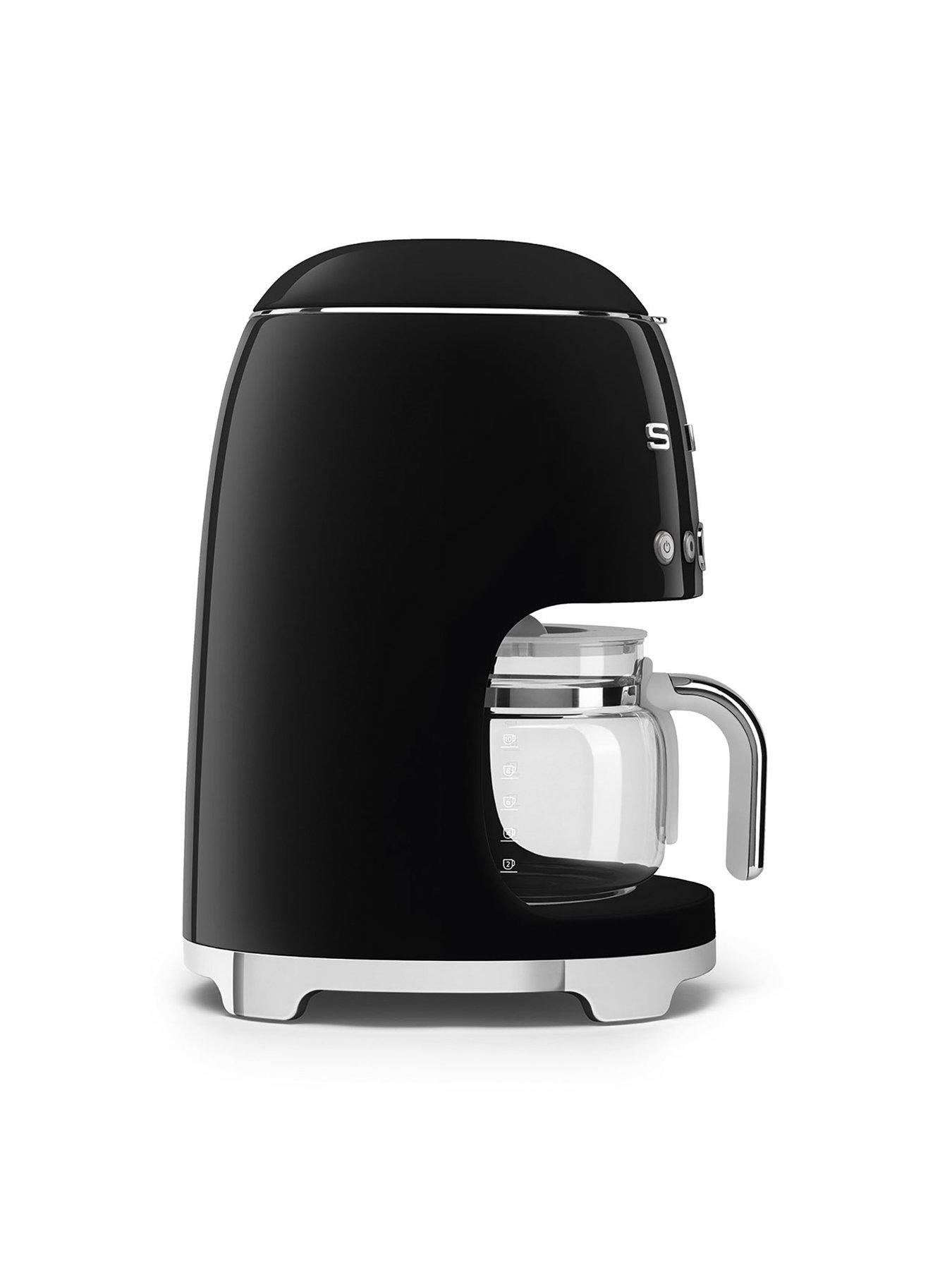 Image 3 of 6 of Smeg DCF02 Retro Style Drip Coffee Machine, 1.4 Litre Tank - Black