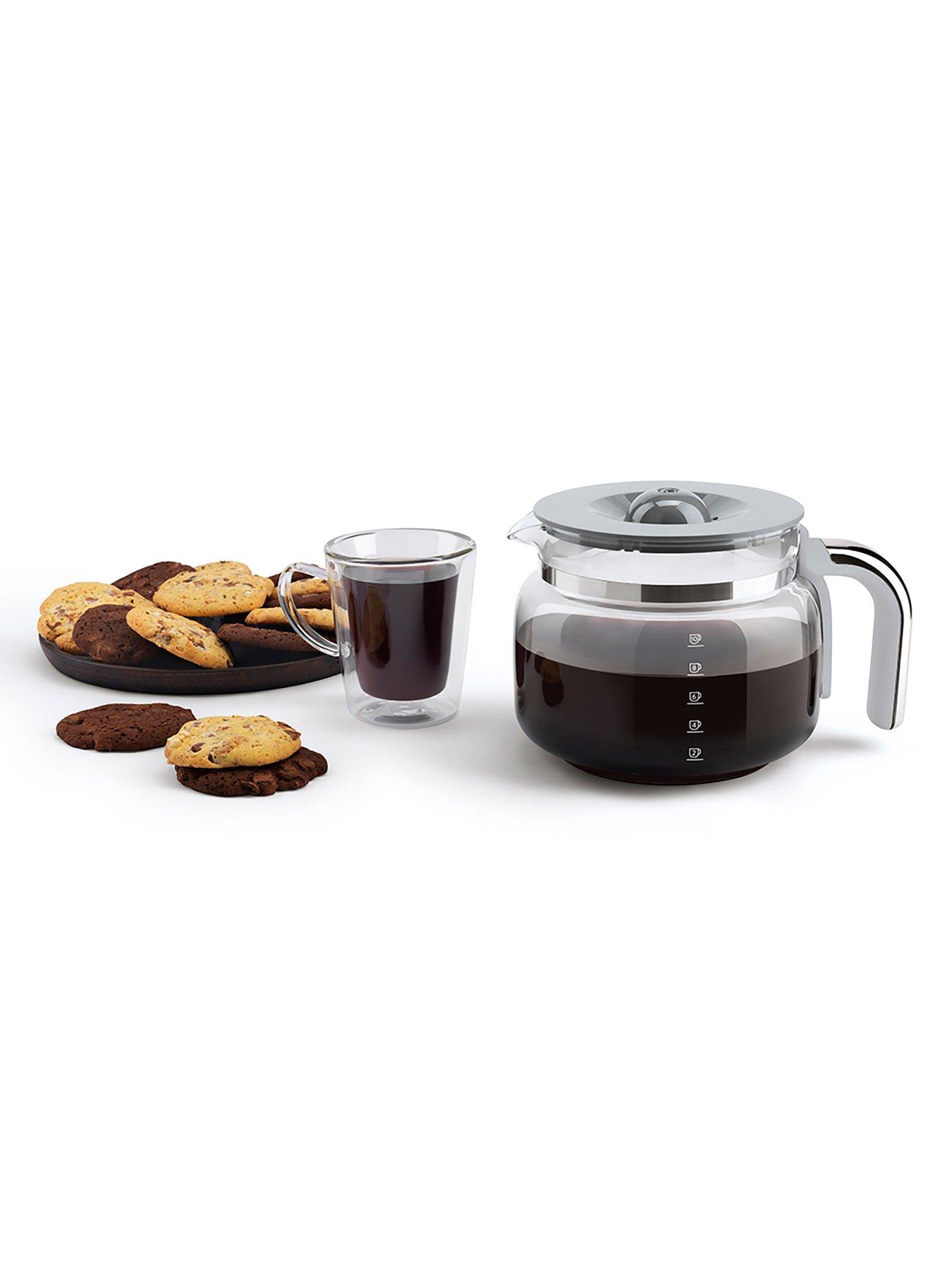 Image 4 of 6 of Smeg DCF02 Retro Style Drip Coffee Machine, 1.4 Litre Tank - Black