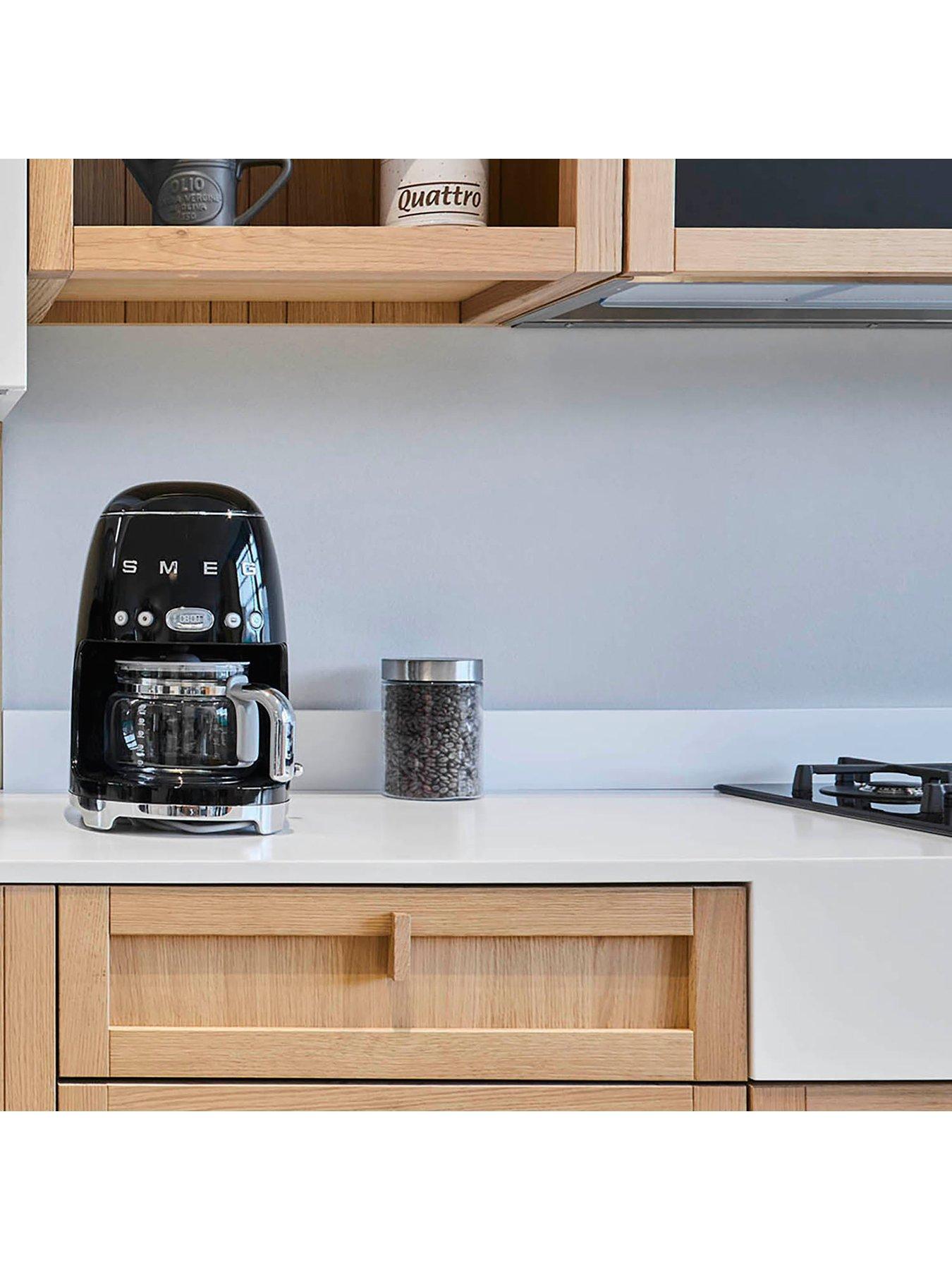 Image 5 of 6 of Smeg DCF02 Retro Style Drip Coffee Machine, 1.4 Litre Tank - Black