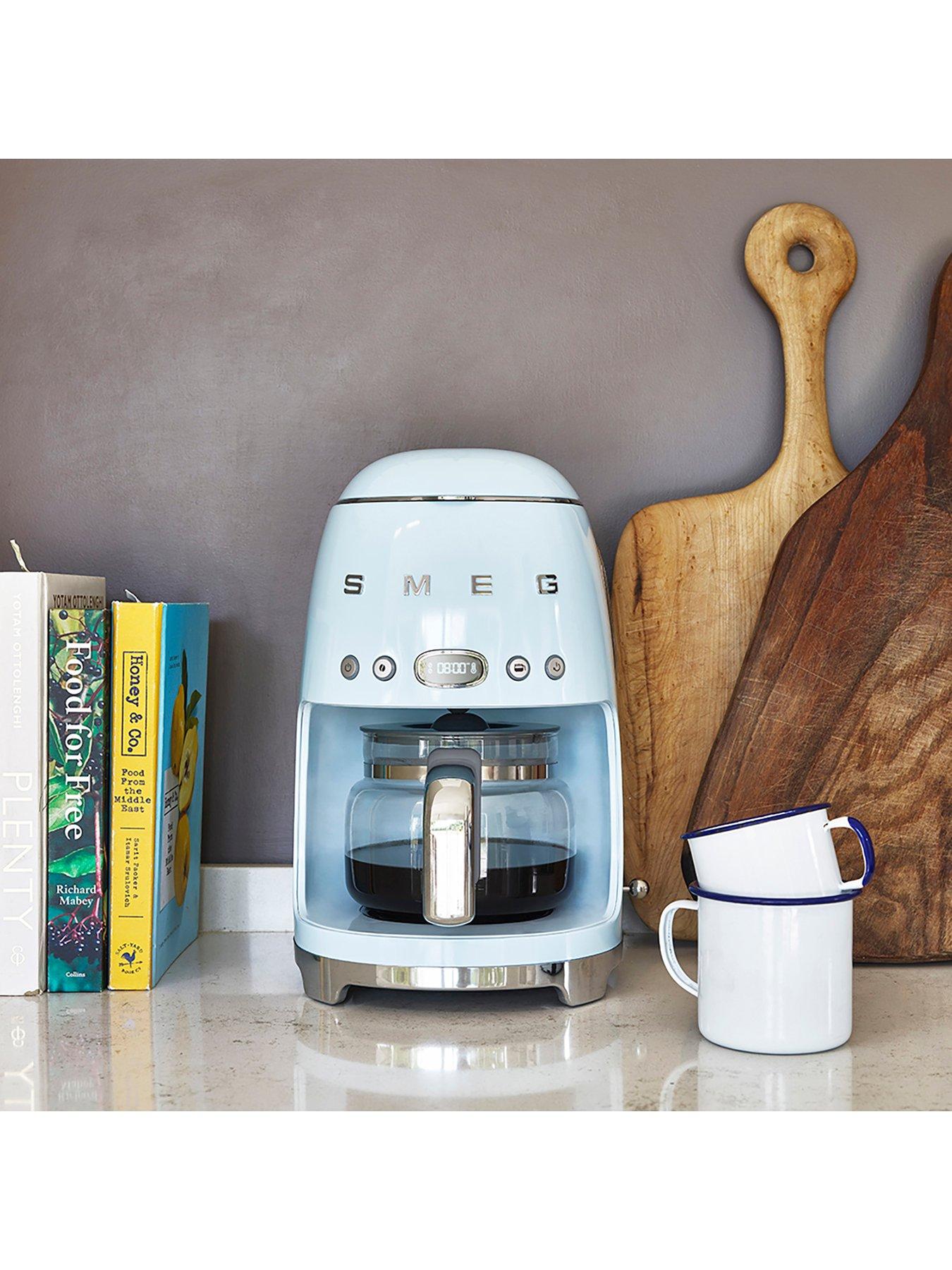 Image 5 of 6 of Smeg DCF02 Retro Style Drip Coffee Machine, 1.4 Litre Tank - Pastel Blue
