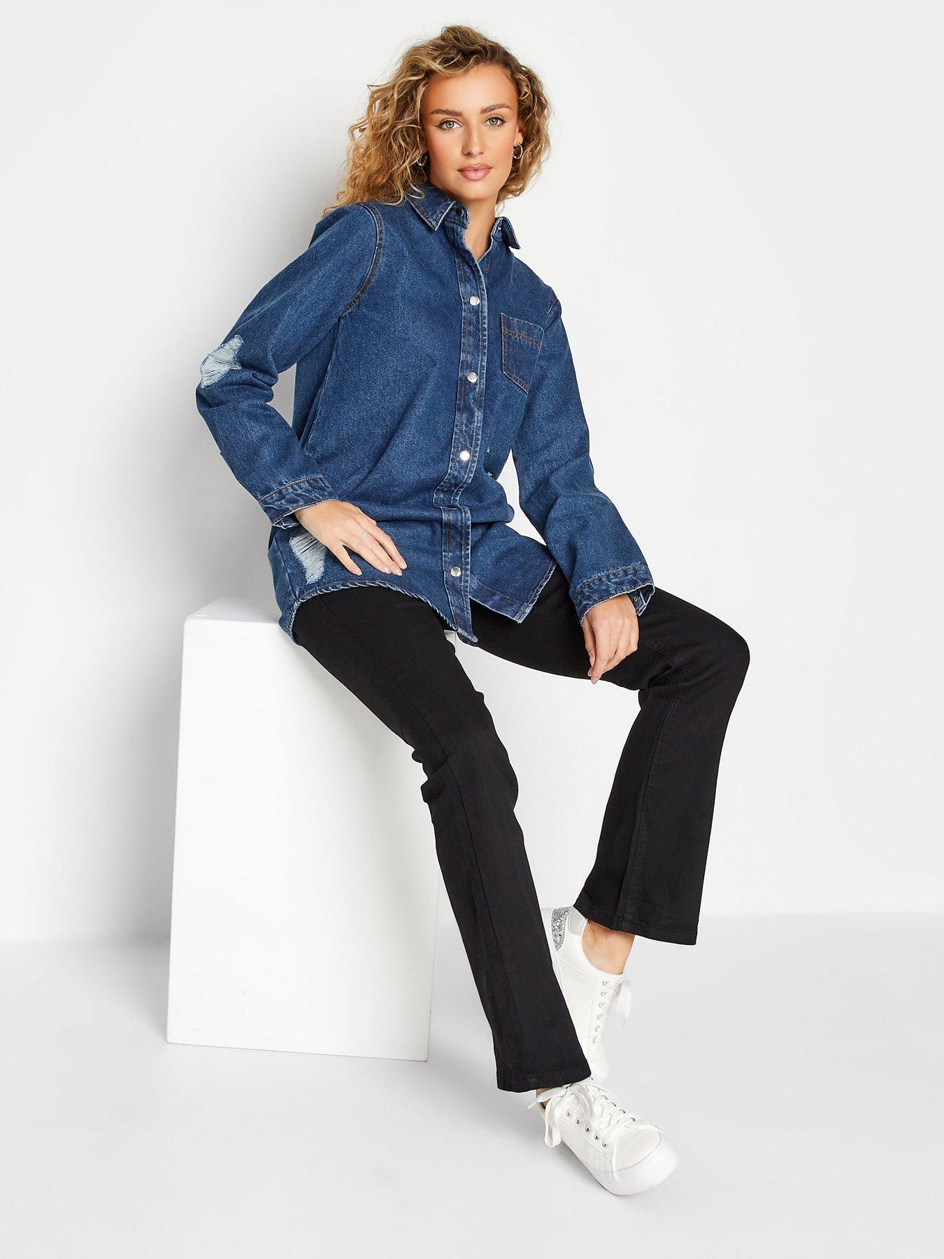 long-tall-sally-long-tall-sally-rip-and-repair-denim-shirtback